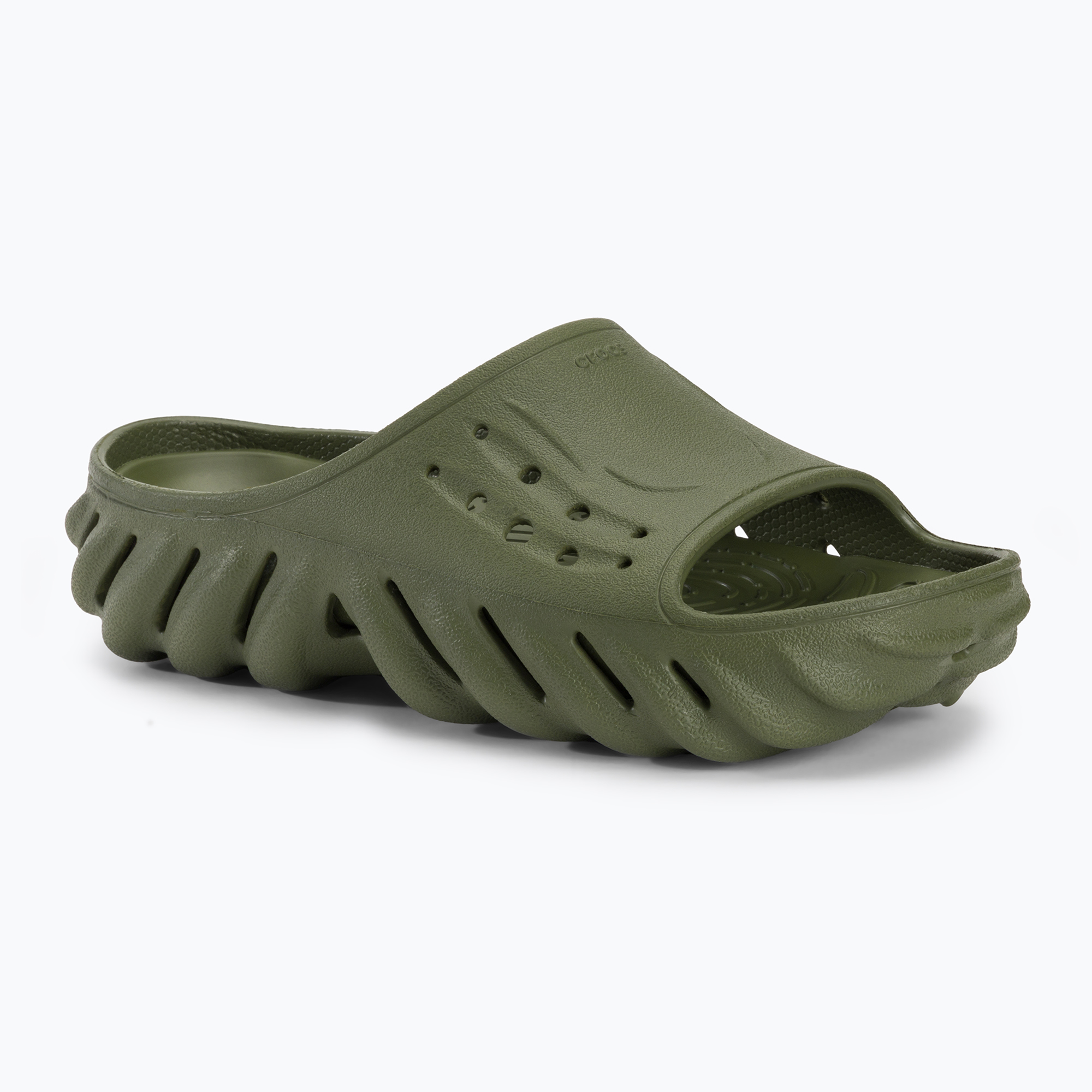 Klapki Crocs Echo Slide army green | WYSYŁKA W 24H | 30 DNI NA ZWROT