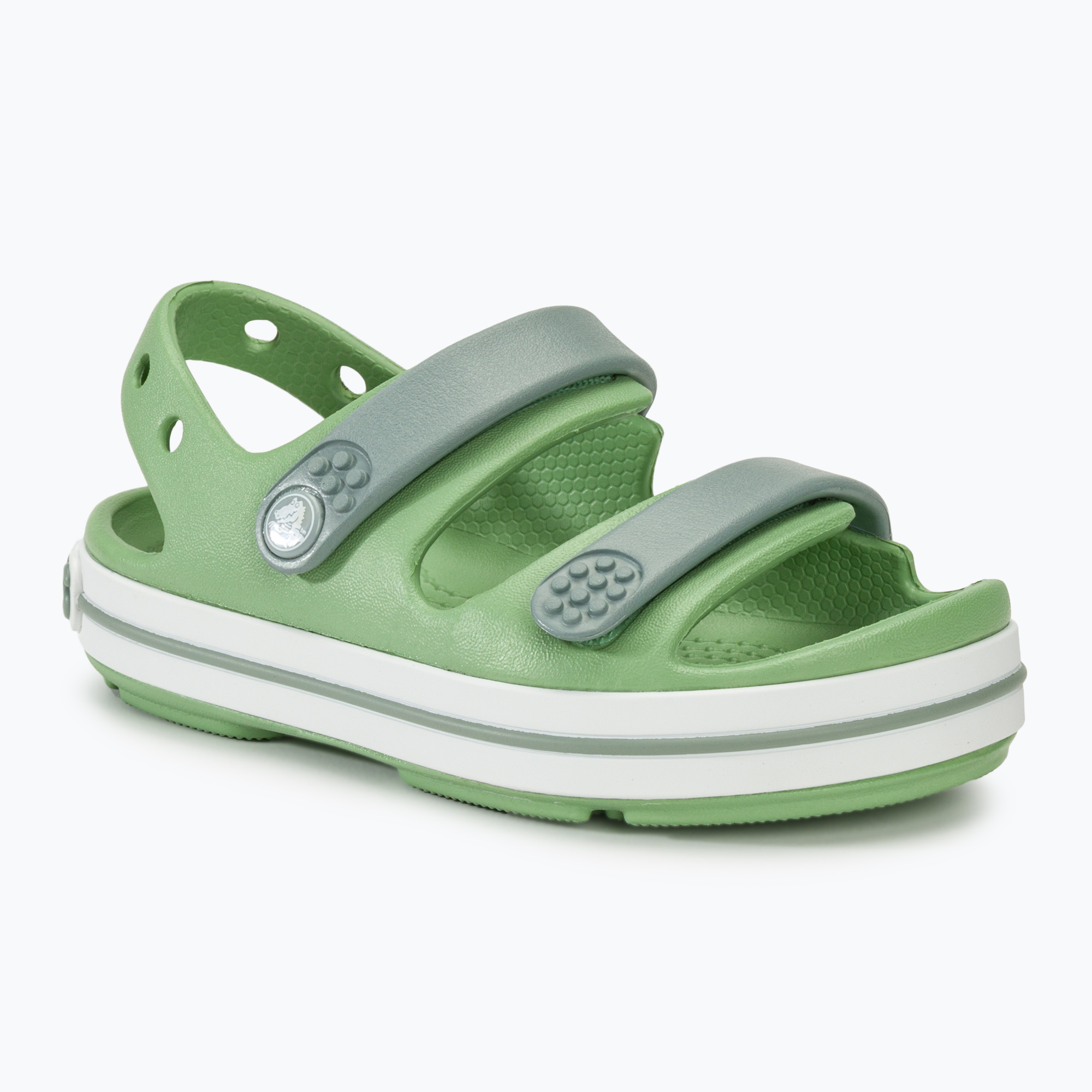 Sandały dziecięce Crocs Crocband Cruiser Toddler fair green/dusty green | WYSYŁKA W 24H | 30 DNI NA ZWROT