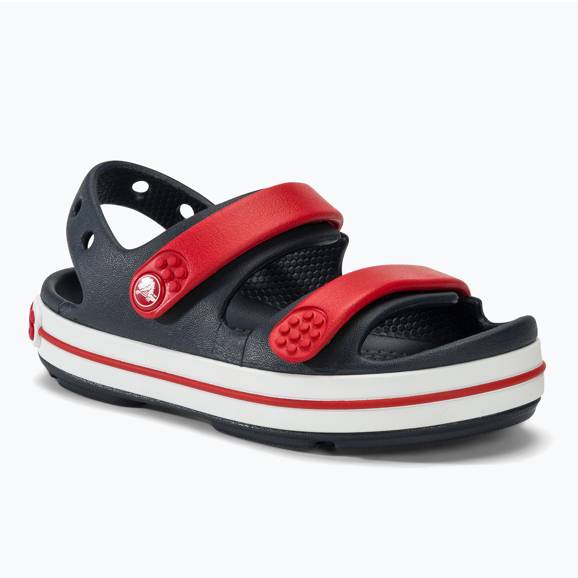 Sandały dziecięce Crocs Crocband Cruiser Toddler navy/varsity red | WYSYŁKA W 24H | 30 DNI NA ZWROT