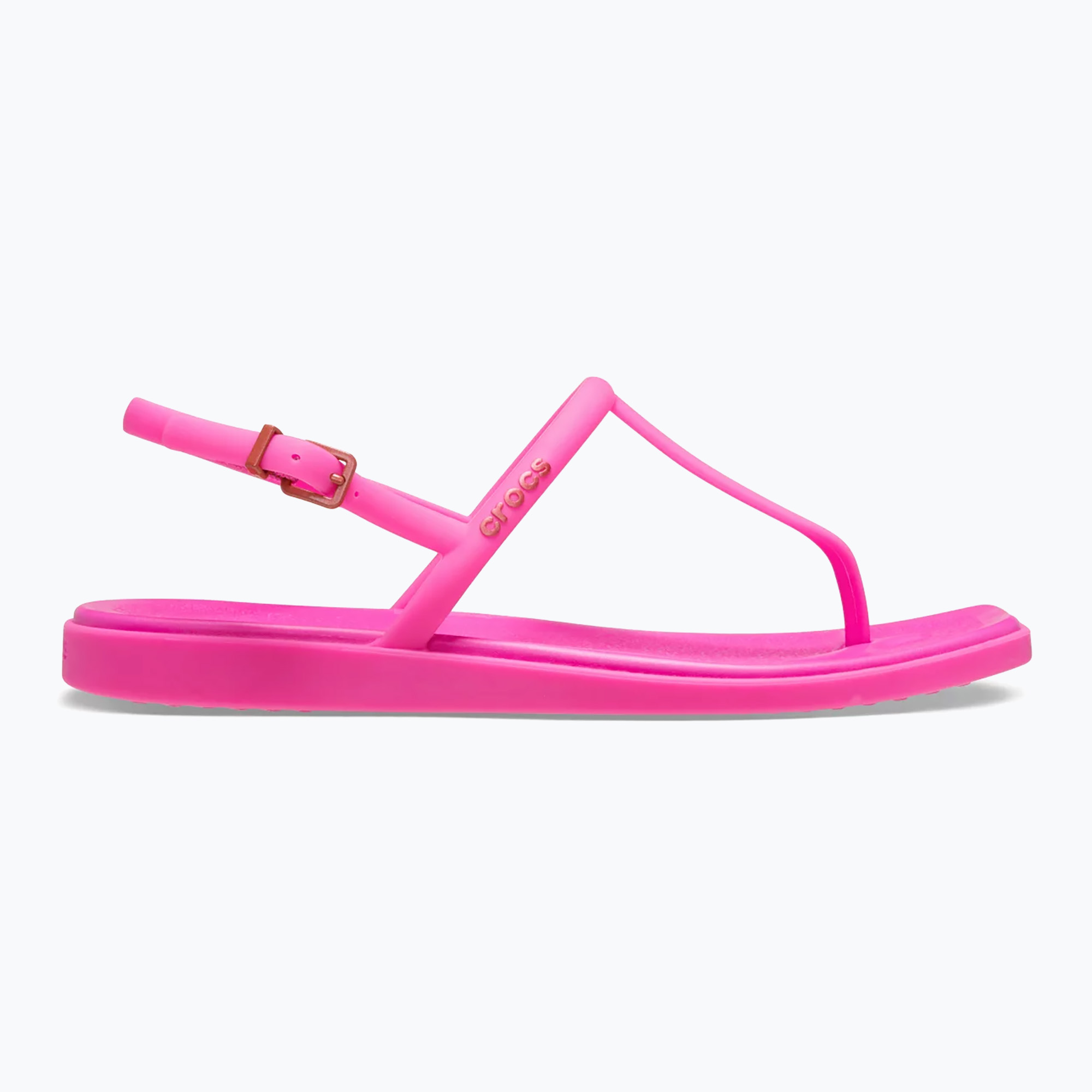 Sandały damskie Crocs Miami Thong Flip pink crush 