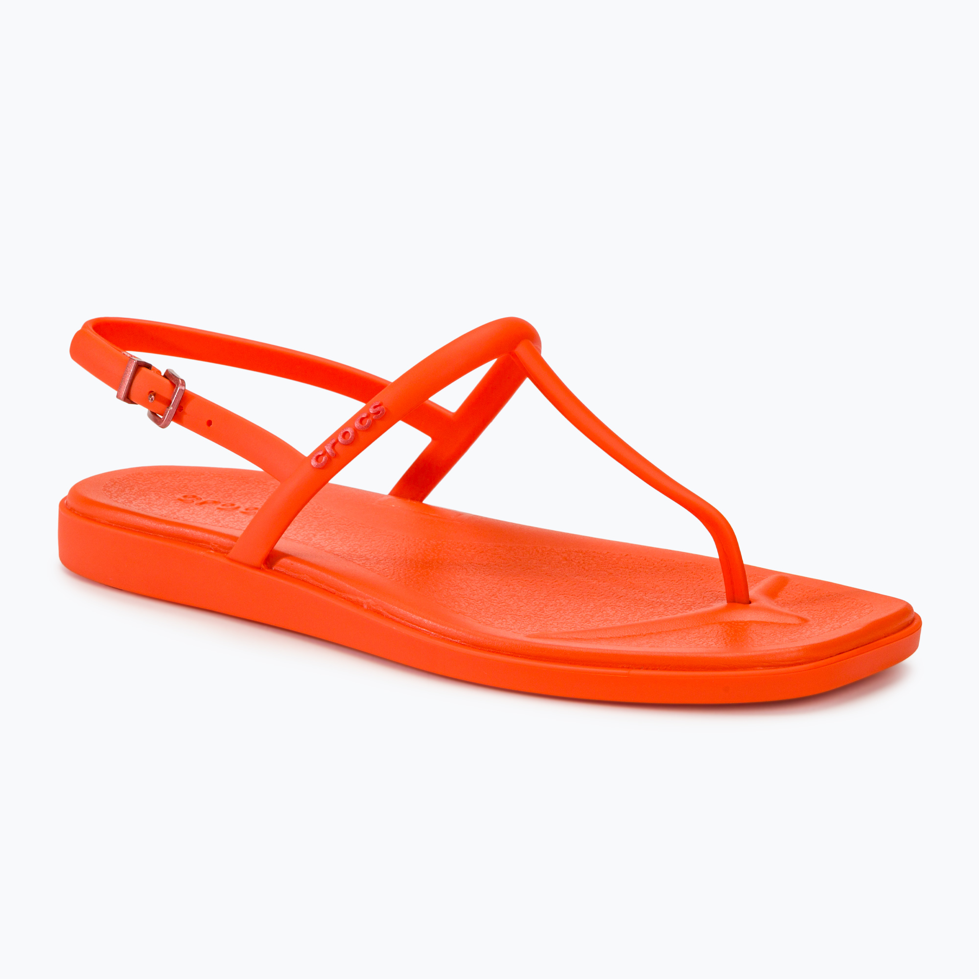 Фото - Інше для плавання Sandały damskie Crocs Miami Thong Flip lava | WYSYŁKA W 24H | 30 DNI NA ZW