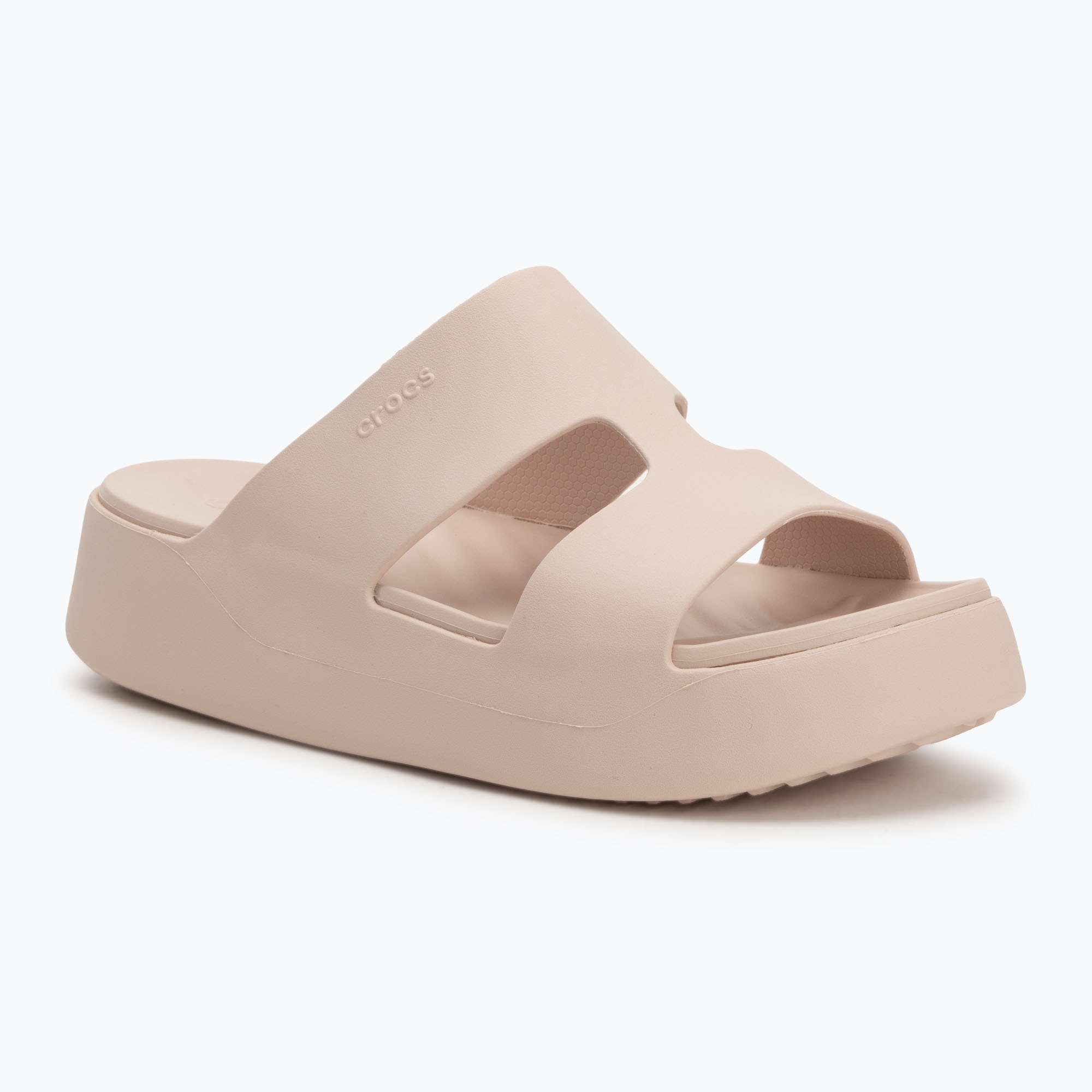 Klapki damskie Crocs Gateway Platform H-Strap quartz | WYSYŁKA W 24H | 30 DNI NA ZWROT