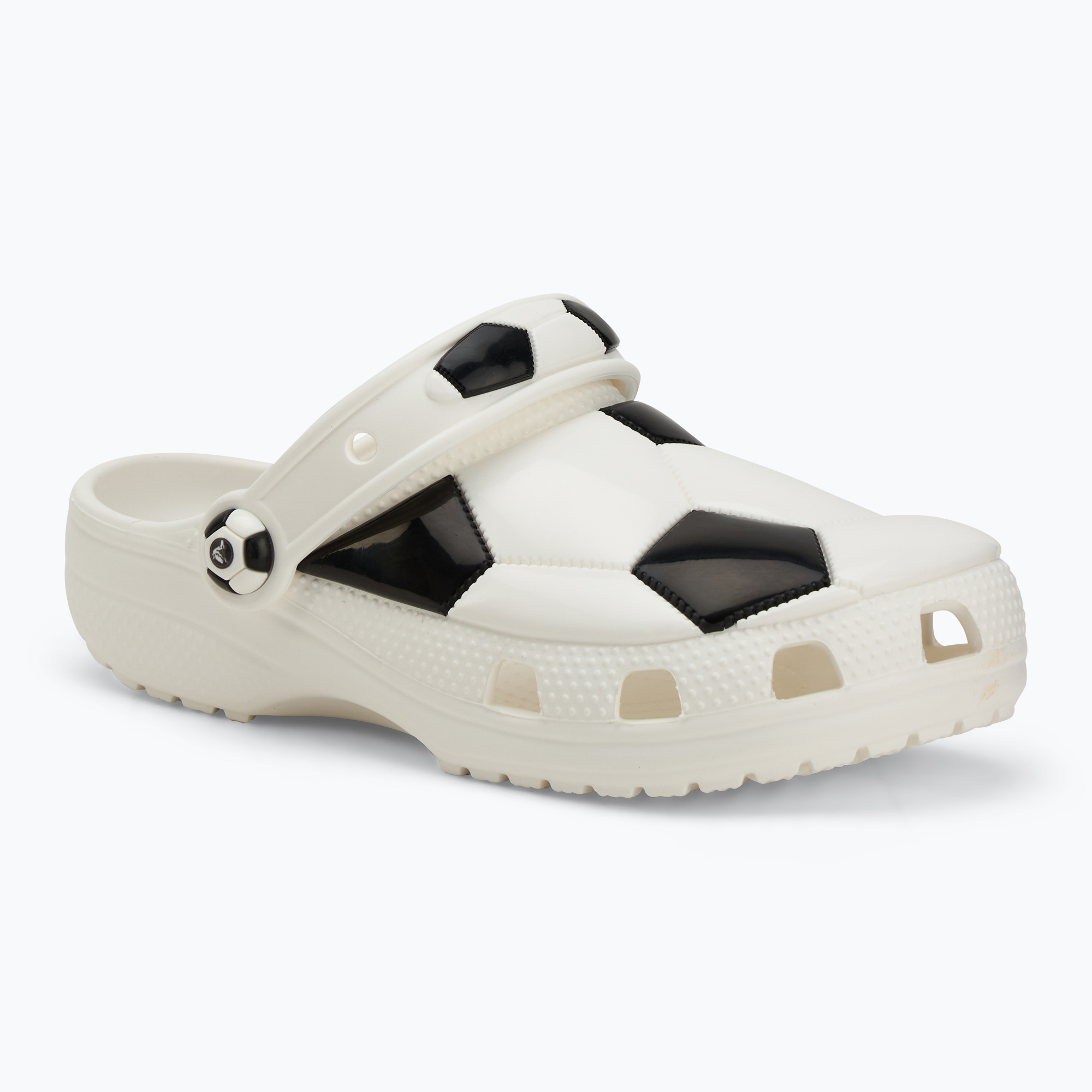 Klapki dziecięce Crocs Classic Basketball Clog Kids white/black 