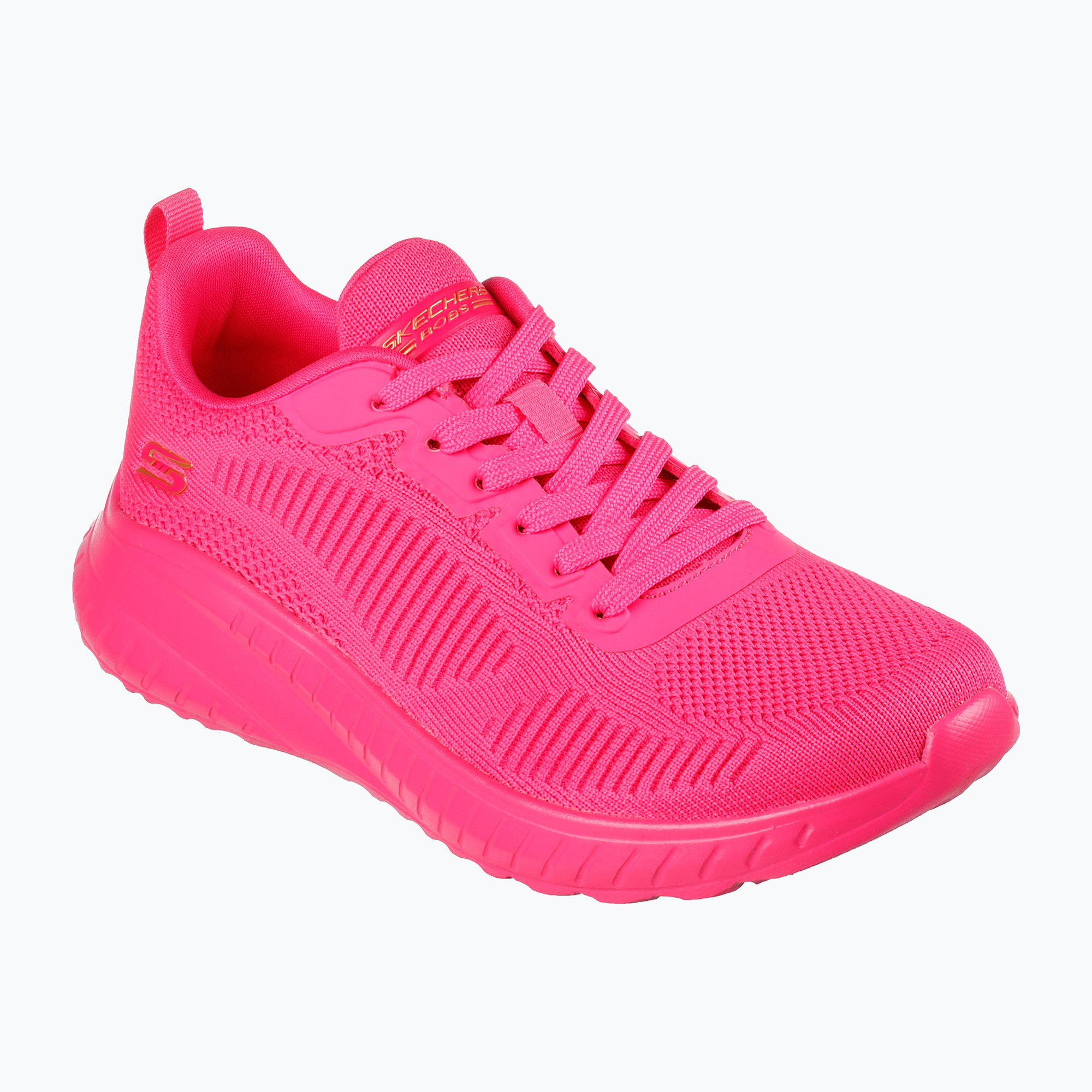 Buty damskie SKECHERS Bobs Squad Chaos Cool Rythms pink | WYSYŁKA W 24H | 30 DNI NA ZWROT