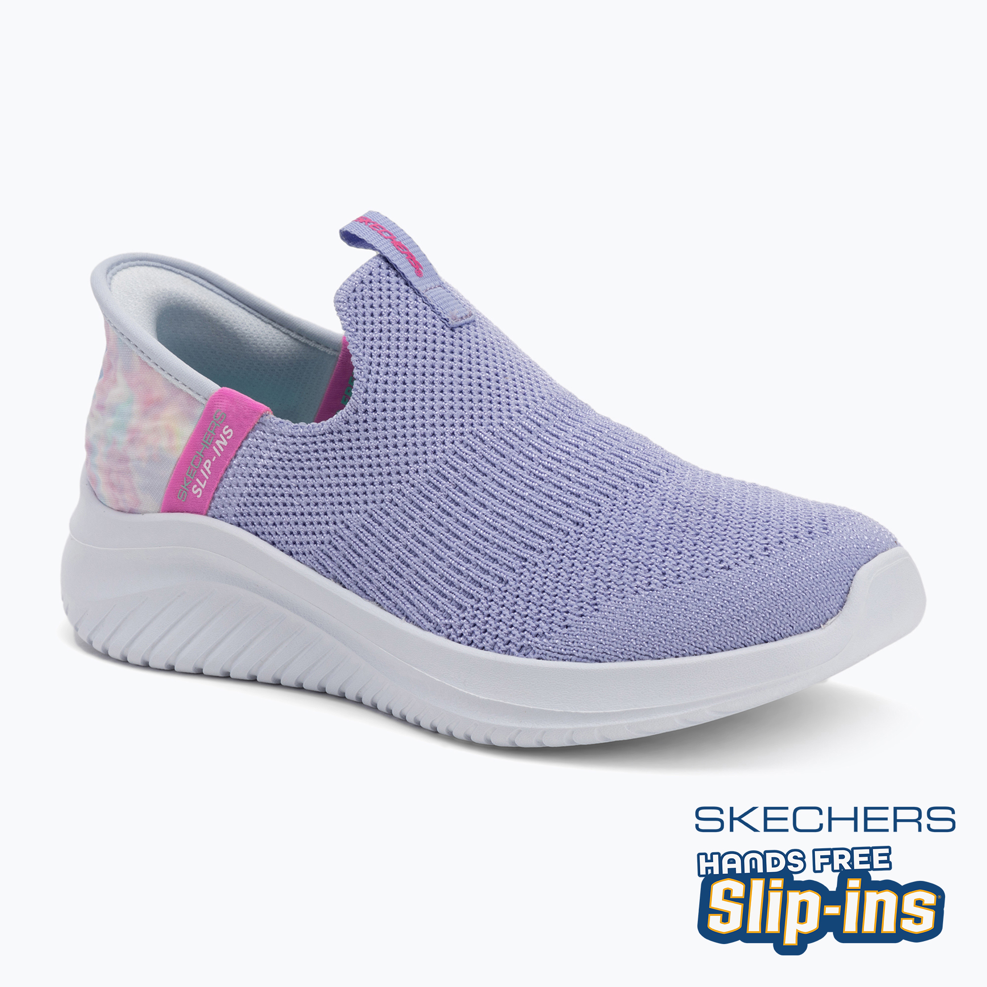 Buty dziecięce SKECHERS Slip-Ins Ultra Flex 3.0 lavender/multi 
