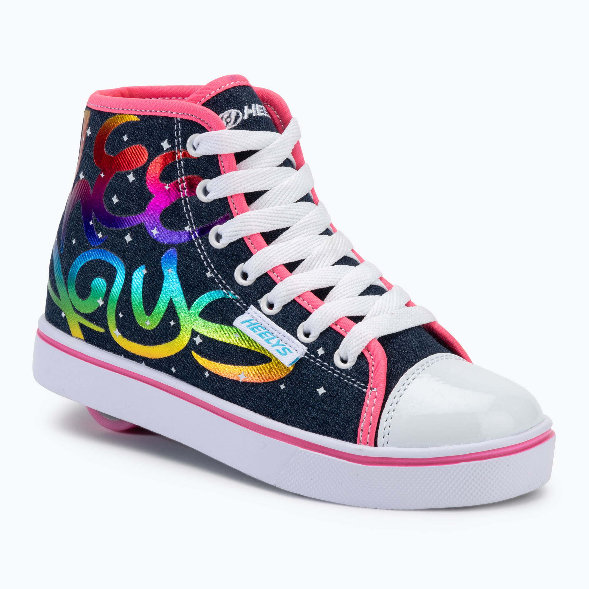 Butorolki dziecięce Heelys Veloz denim/rainbow 