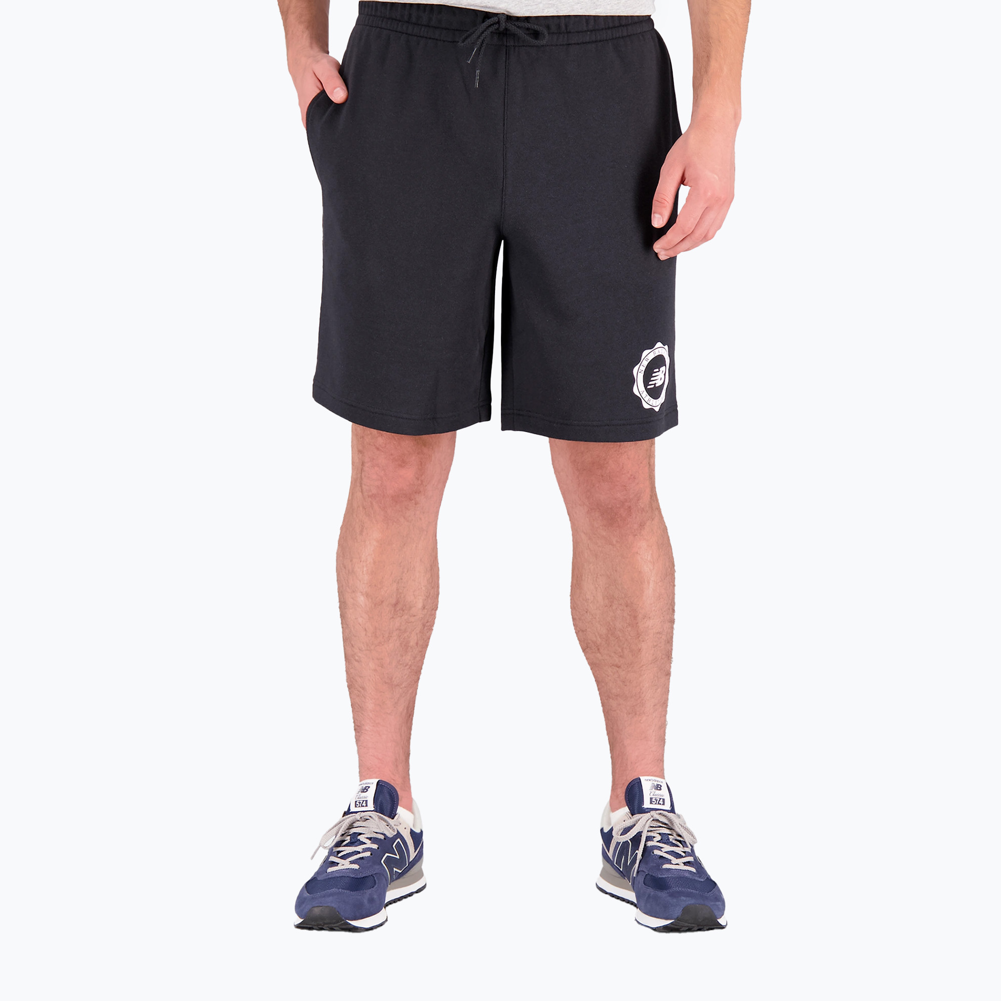Spodenki męskie New Balance Sport Seasonal French Terry black | WYSYŁKA W 24H | 30 DNI NA ZWROT