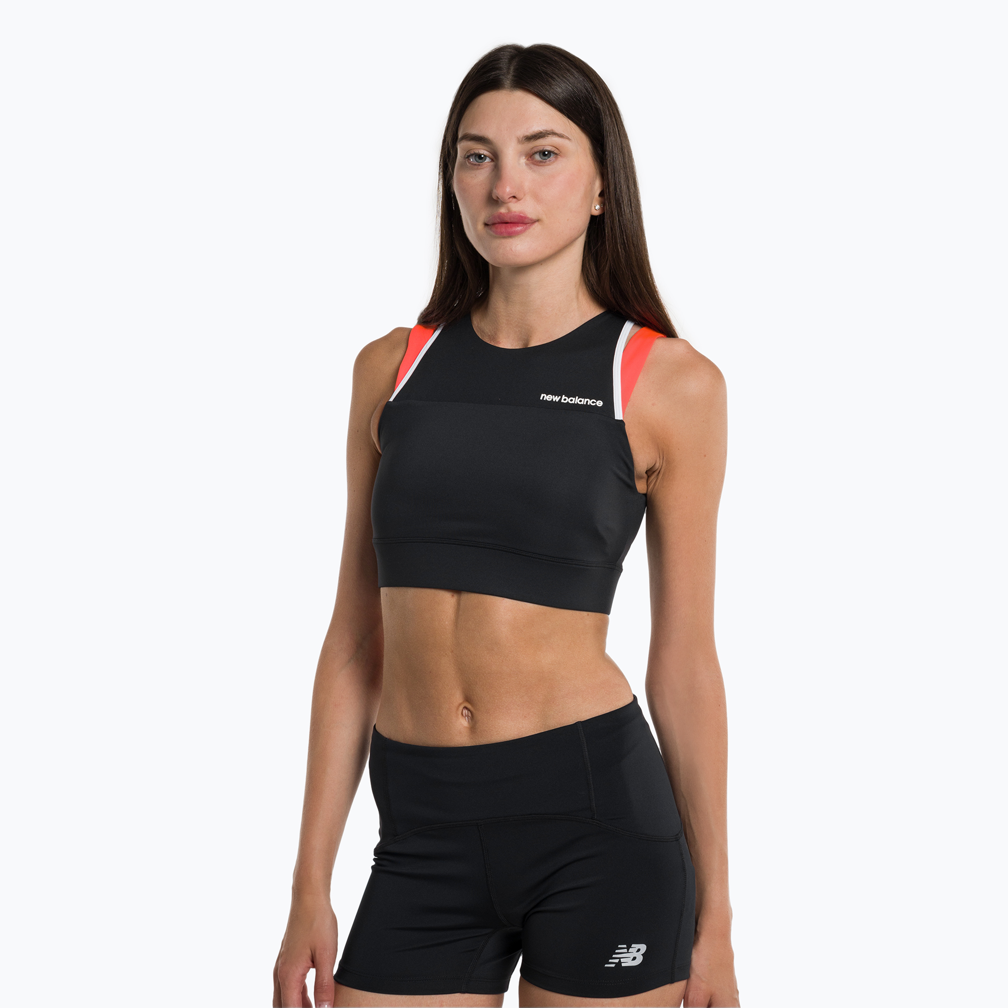 Biustonosz New Balance Shape Shield Crop Bra neon dragonfly | WYSYŁKA W 24H | 30 DNI NA ZWROT