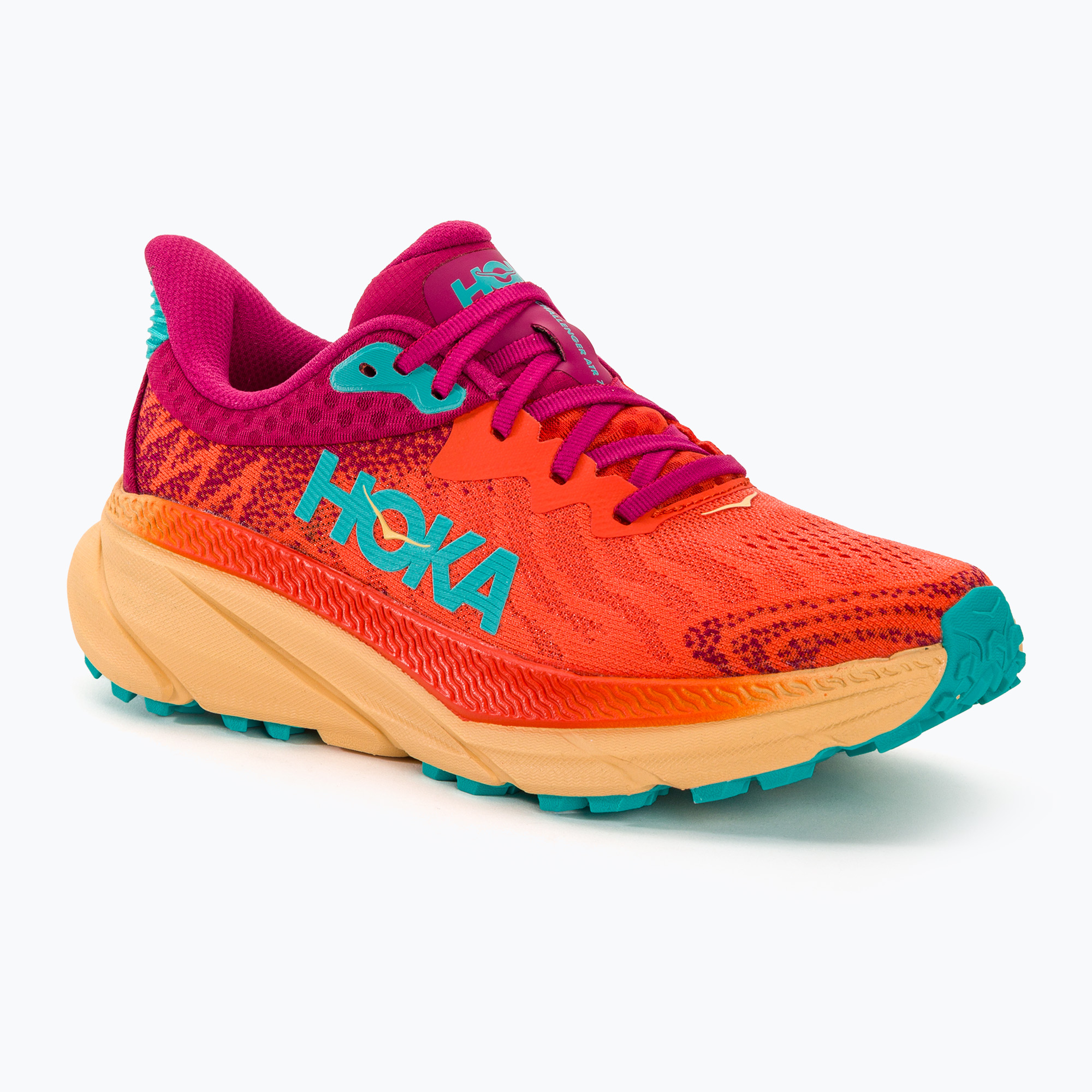 Buty do biegania damskie HOKA Challenger ATR 7 flame/cherries jubilee | WYSYŁKA W 24H | 30 DNI NA ZWROT