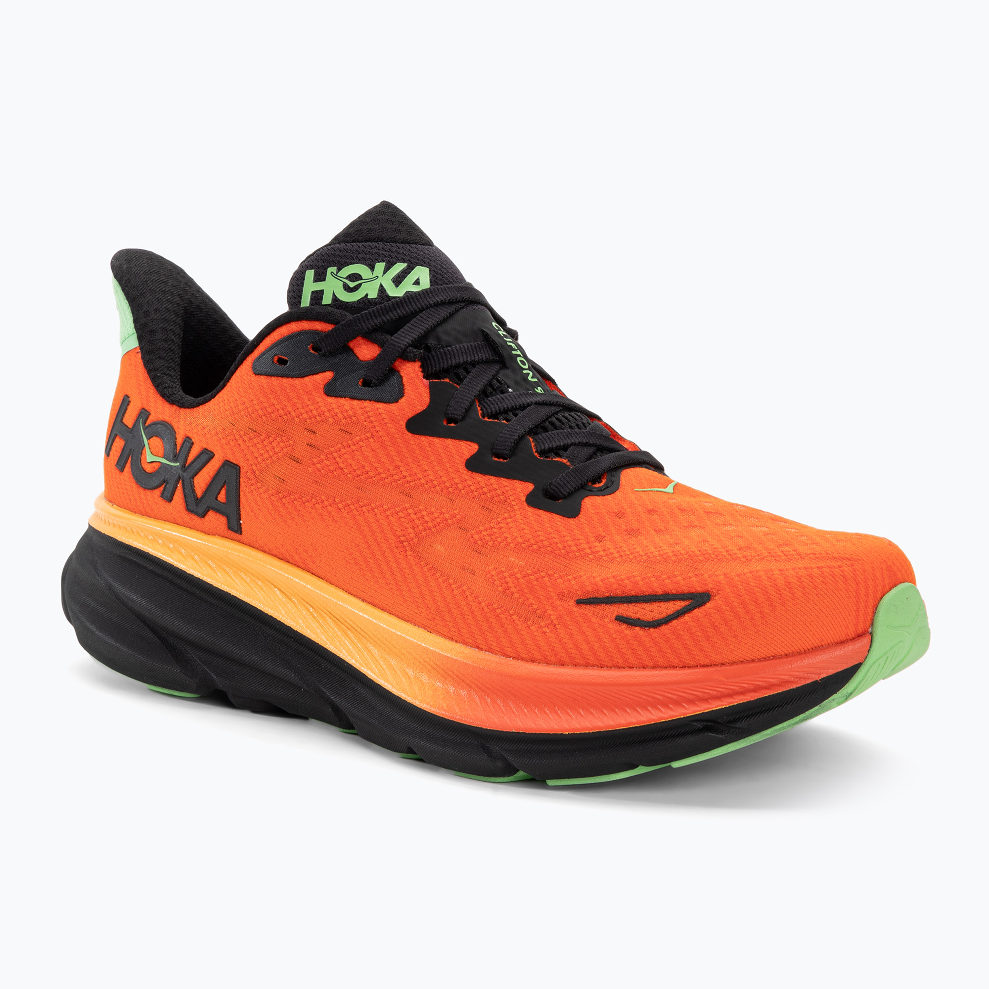 Buty do biegania męskie HOKA Clifton 9 flame/vibrant orange | WYSYŁKA W 24H | 30 DNI NA ZWROT