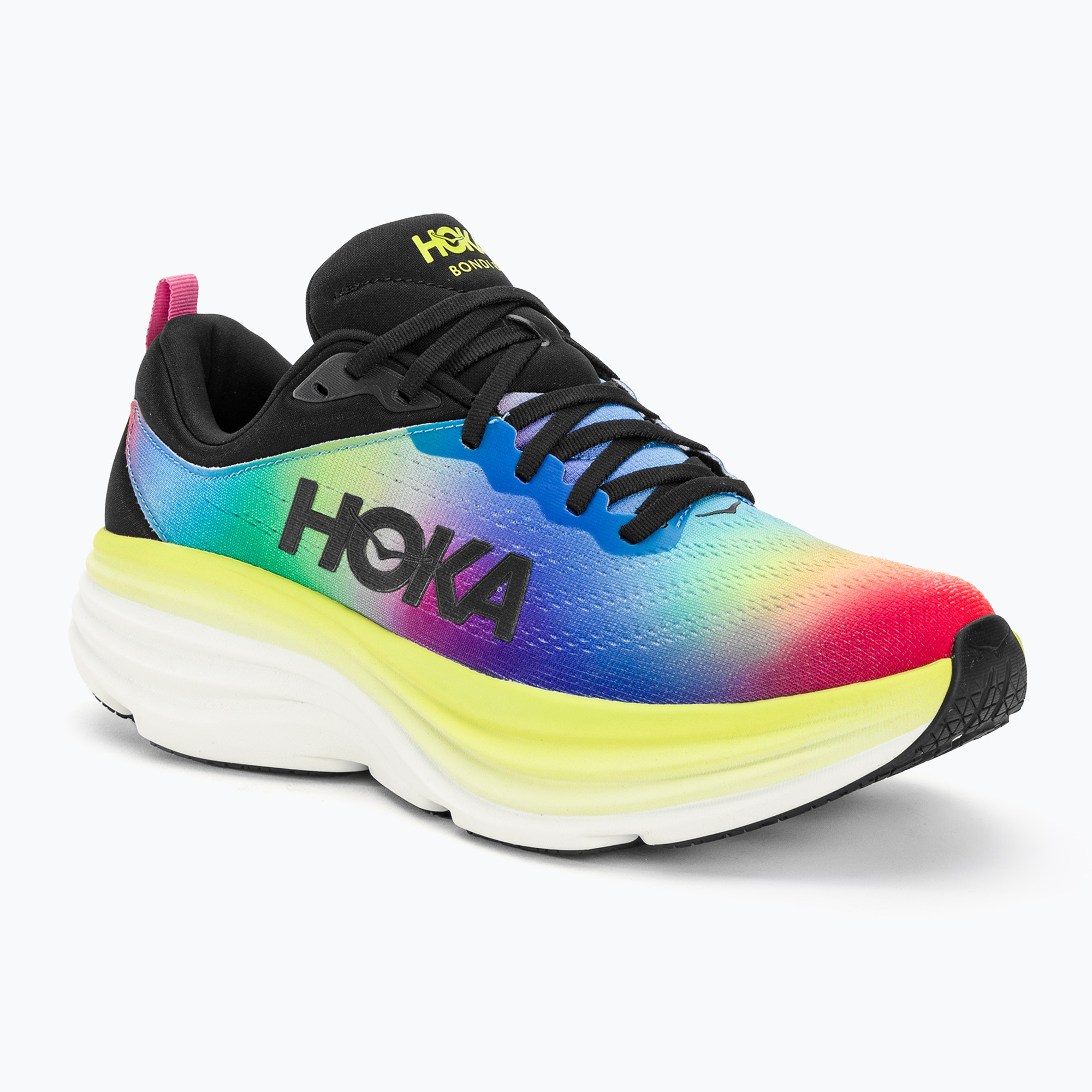 Buty do biegania męskie HOKA Bondi 8 black/multi | WYSYŁKA W 24H | 30 DNI NA ZWROT
