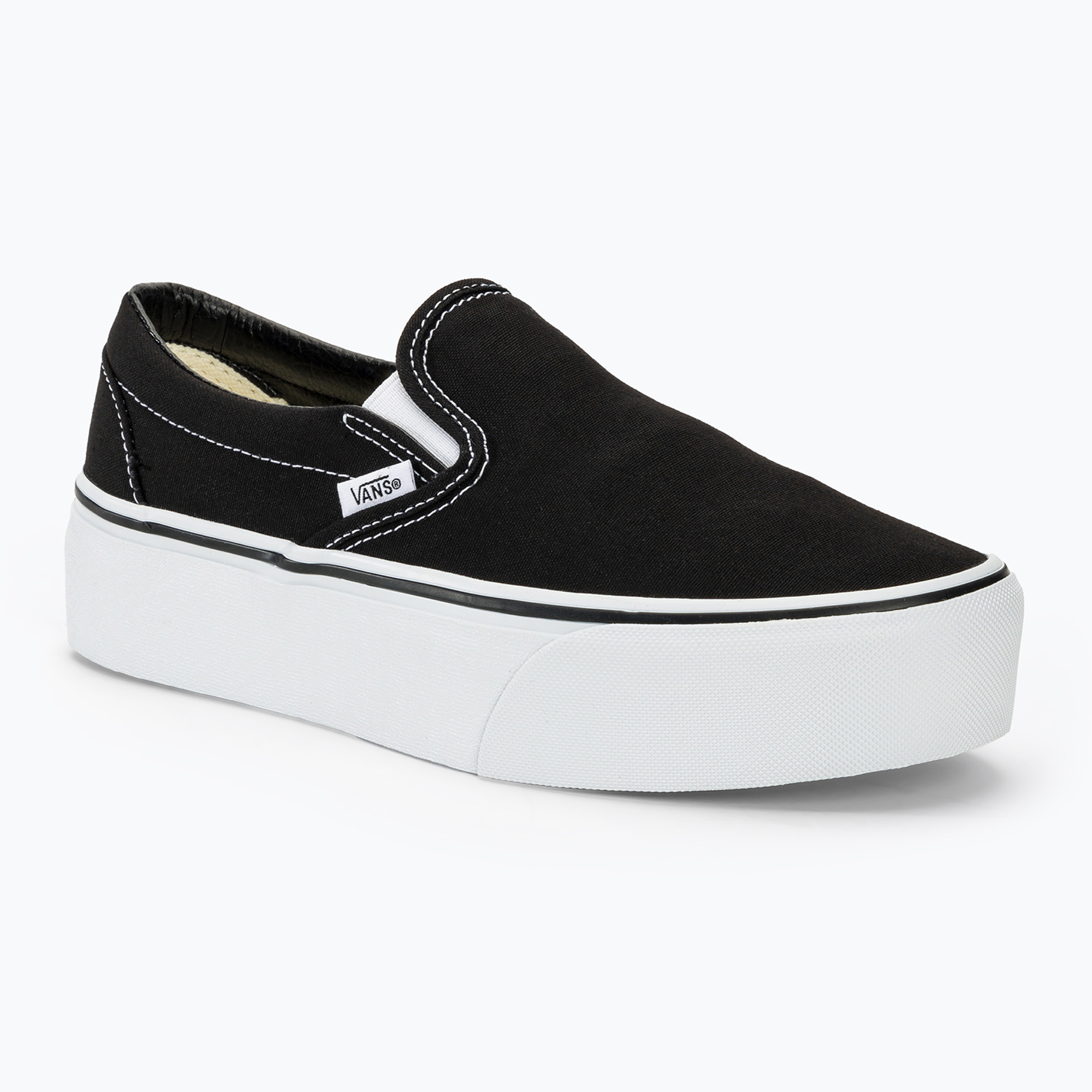 Buty Vans UA Classic Slip-On Stackform black/true white | WYSYŁKA W 24H | 30 DNI NA ZWROT