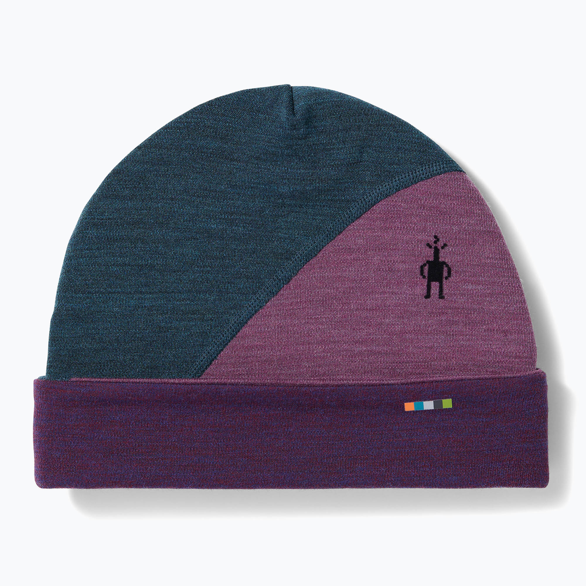 Czapka zimowa Smartwool Thermal Merino Colorblock twilight blue heather | WYSYŁKA W 24H | 30 DNI NA ZWROT