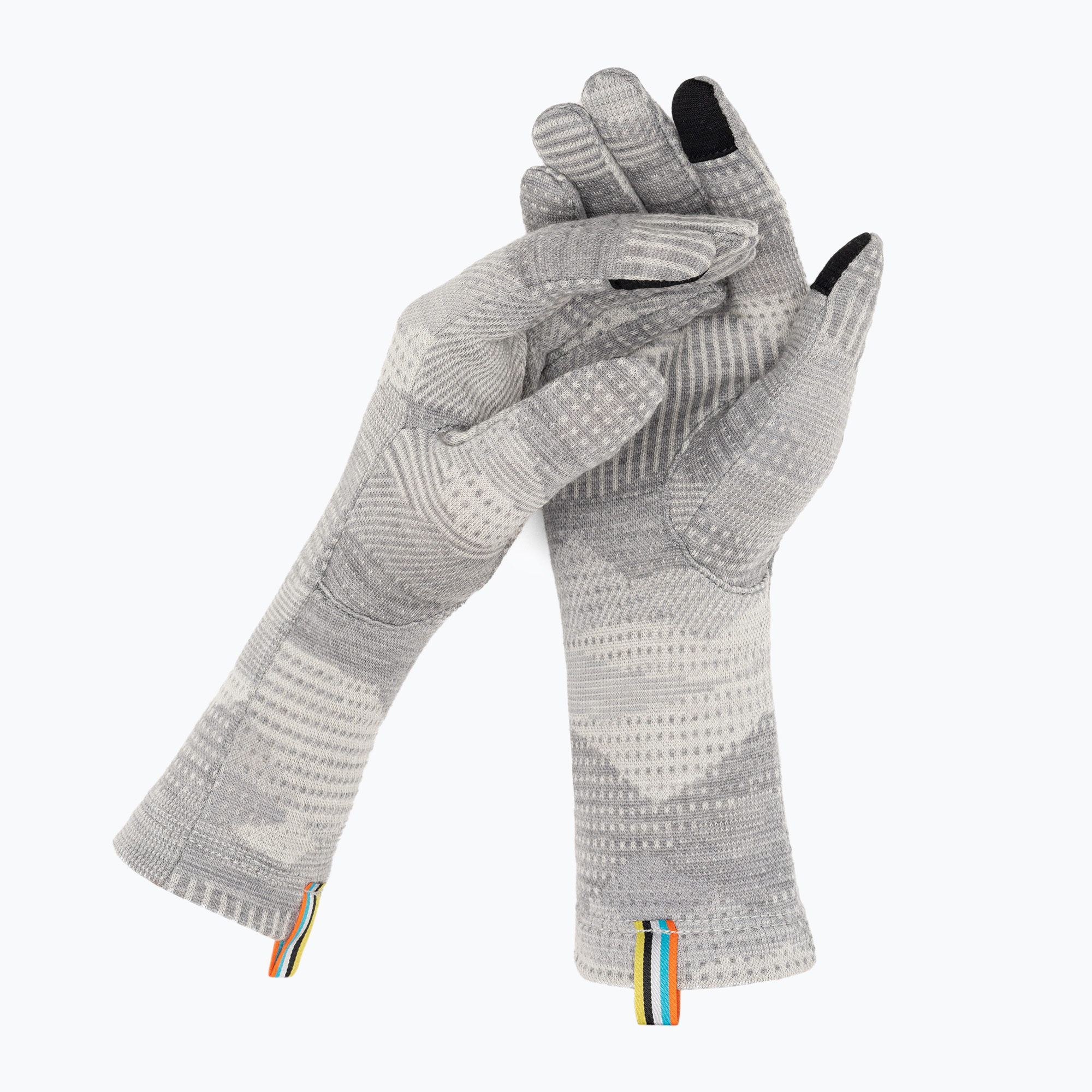 Rękawiczki trekkingowe Smartwool Thermal Merino light gray mountain scape | WYSYŁKA W 24H | 30 DNI NA ZWROT