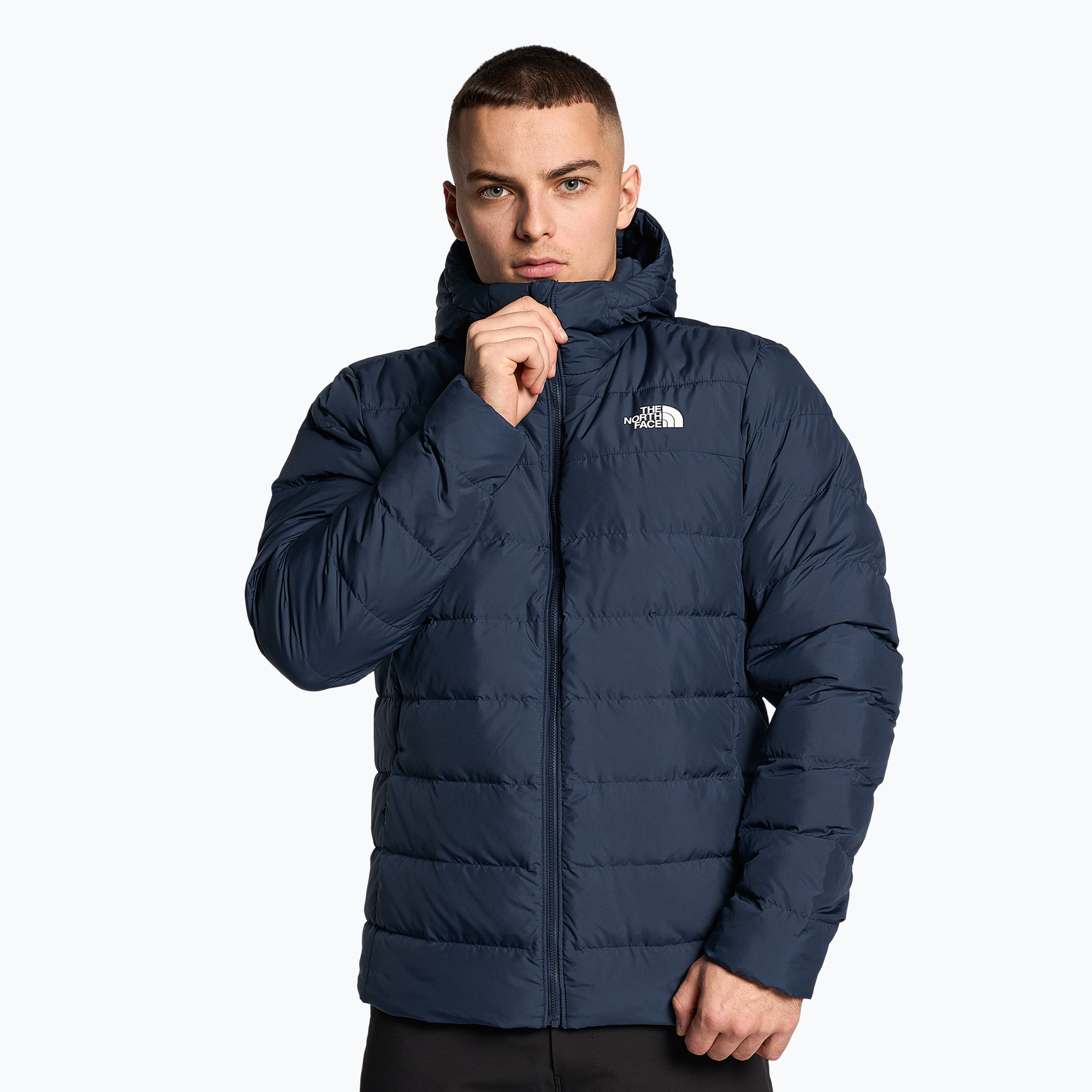 Kurtka męska The North Face Aconcagua 3 Hoodie summit navy | WYSYŁKA W 24H | 30 DNI NA ZWROT