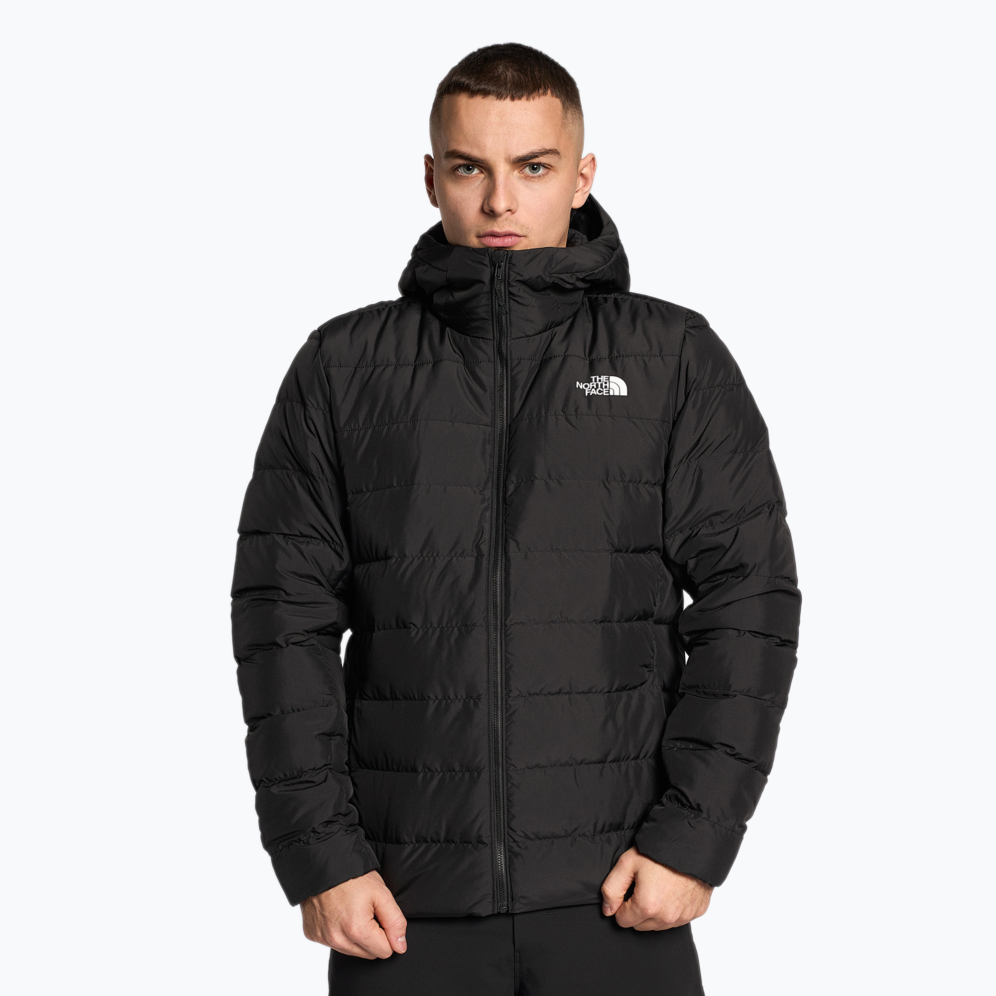 Kurtka puchowa męska The North Face Aconcagua 3 Hoodie black | WYSYŁKA W 24H | 30 DNI NA ZWROT
