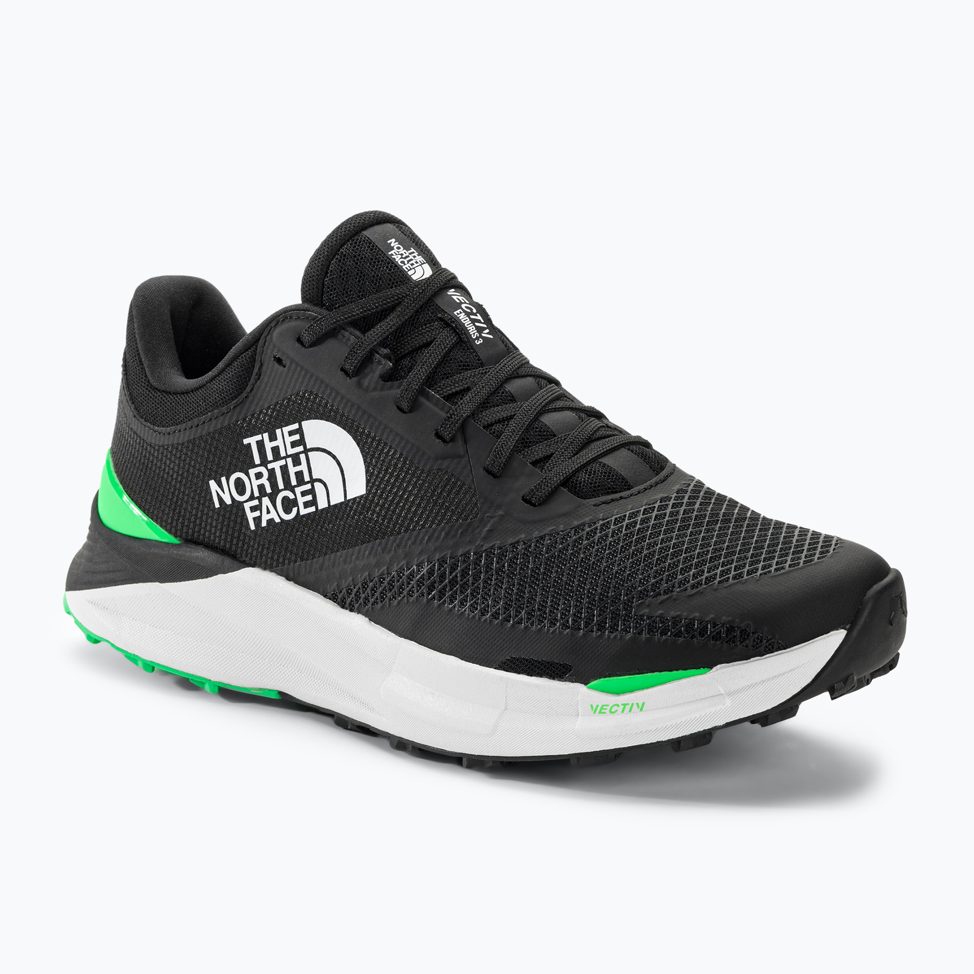 Buty do biegania męskie The North Face Vectiv Enduris 3 black/chlorophyll green | WYSYŁKA W 24H | 30 DNI NA ZWROT