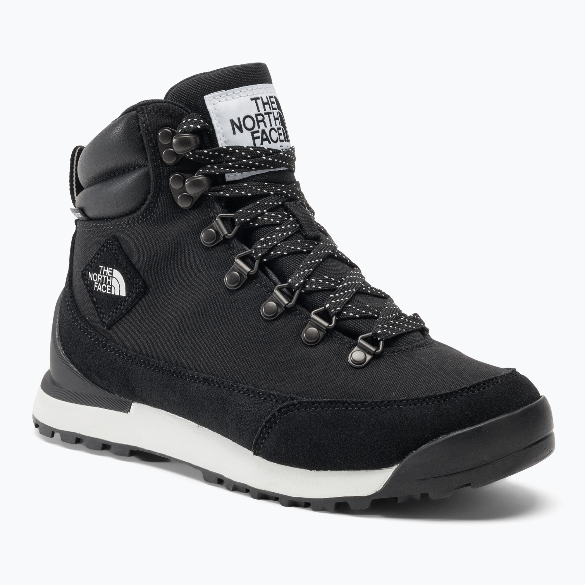 Zdjęcia - Buty trekkingowe The North Face Buty damskie  Back To Berkeley IV Textile WP black/white | W 