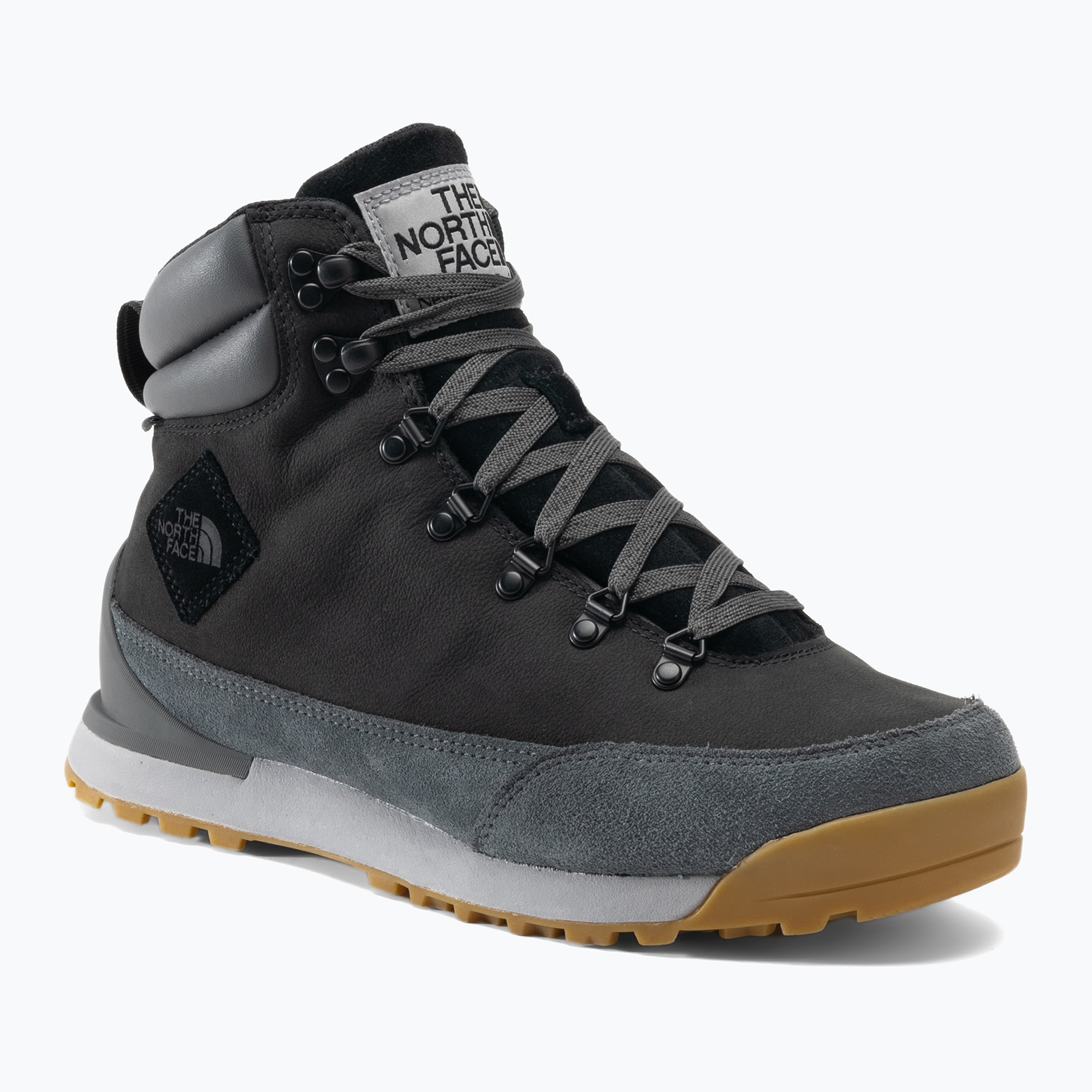 Buty męskie The North Face Back To Berkeley IV Leather WP black/asphalt grey | WYSYŁKA W 24H | 30 DNI NA ZWROT