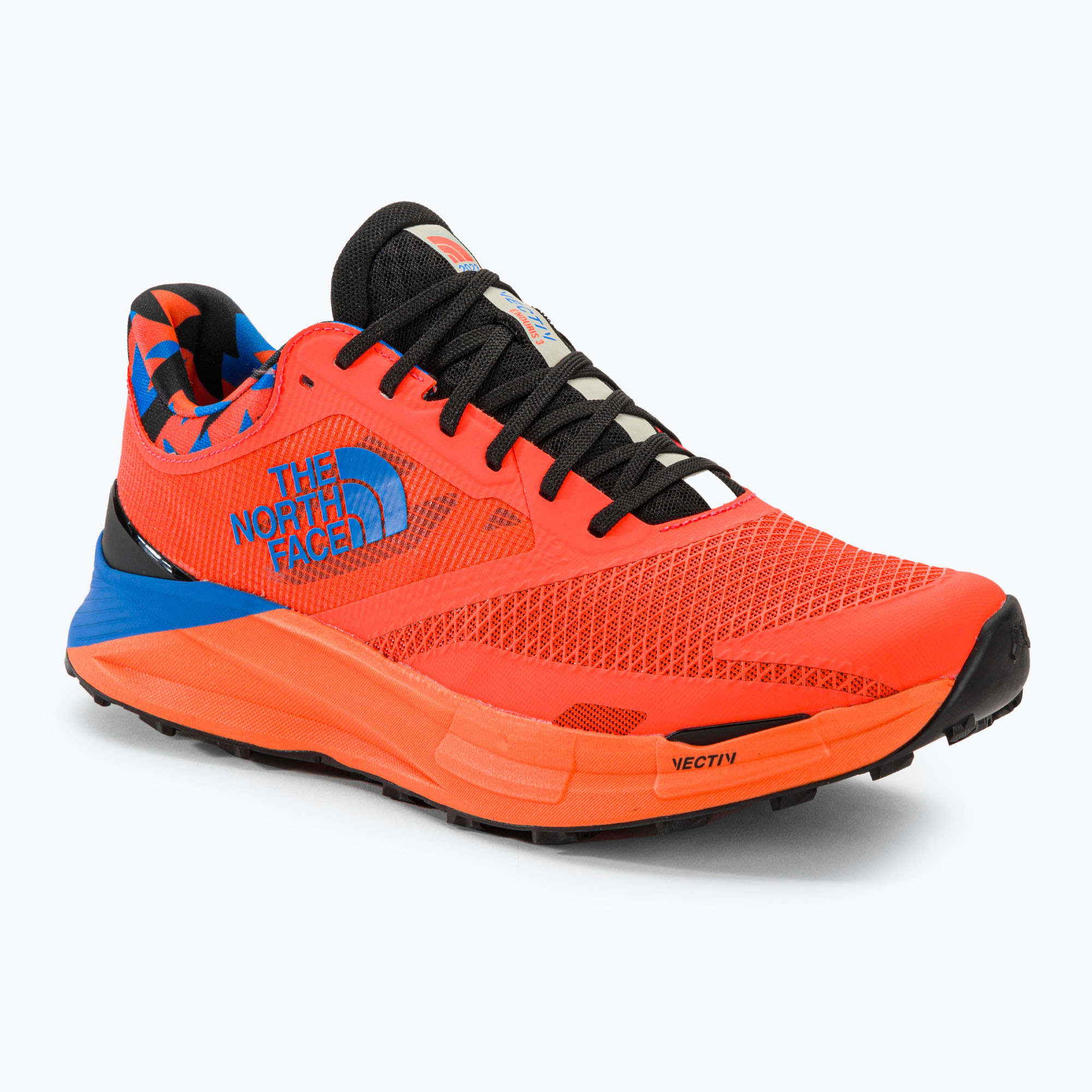 Buty do biegania męskie The North Face Vectiv Enduris 3 Athlete 2023 solar coral/optic blue | WYSYŁKA W 24H | 30 DNI NA ZWROT