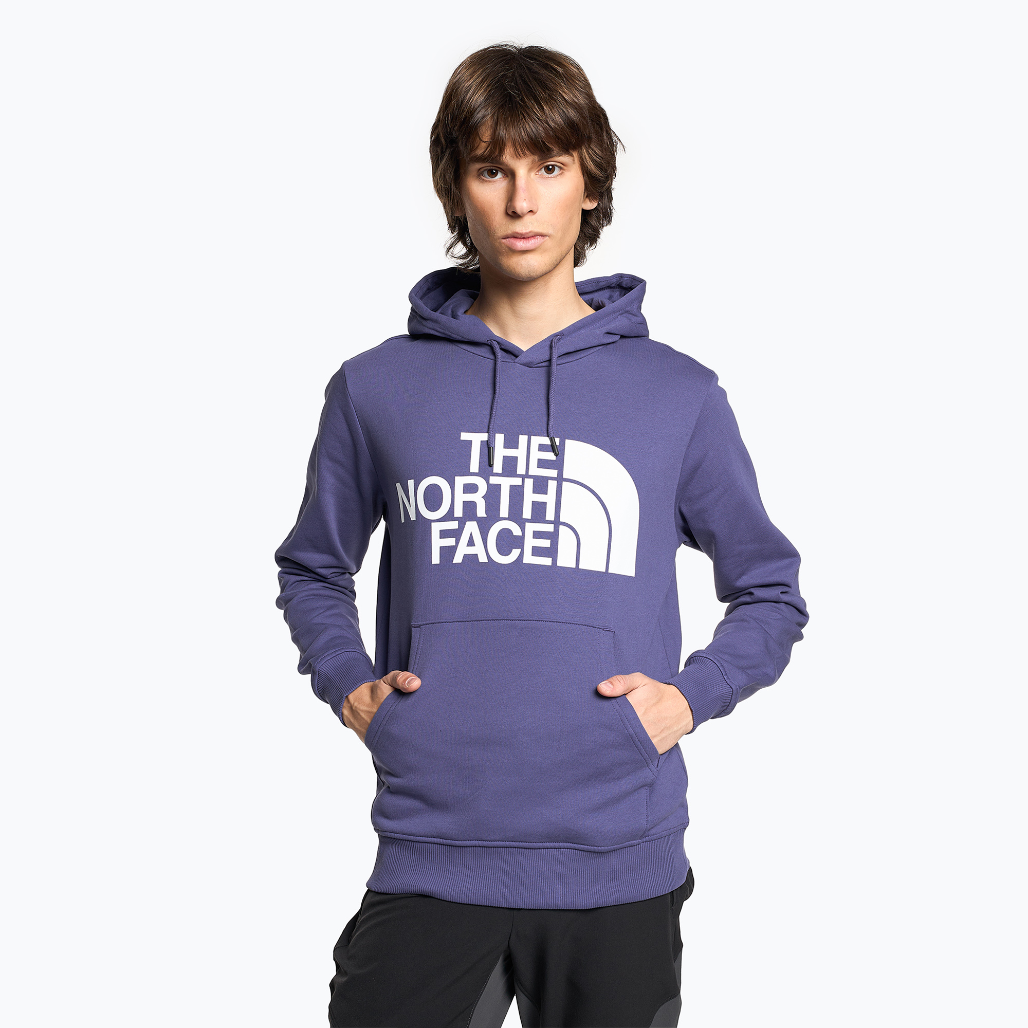 Bluza męska The North Face Standard Hoodie cave blue | WYSYŁKA W 24H | 30 DNI NA ZWROT