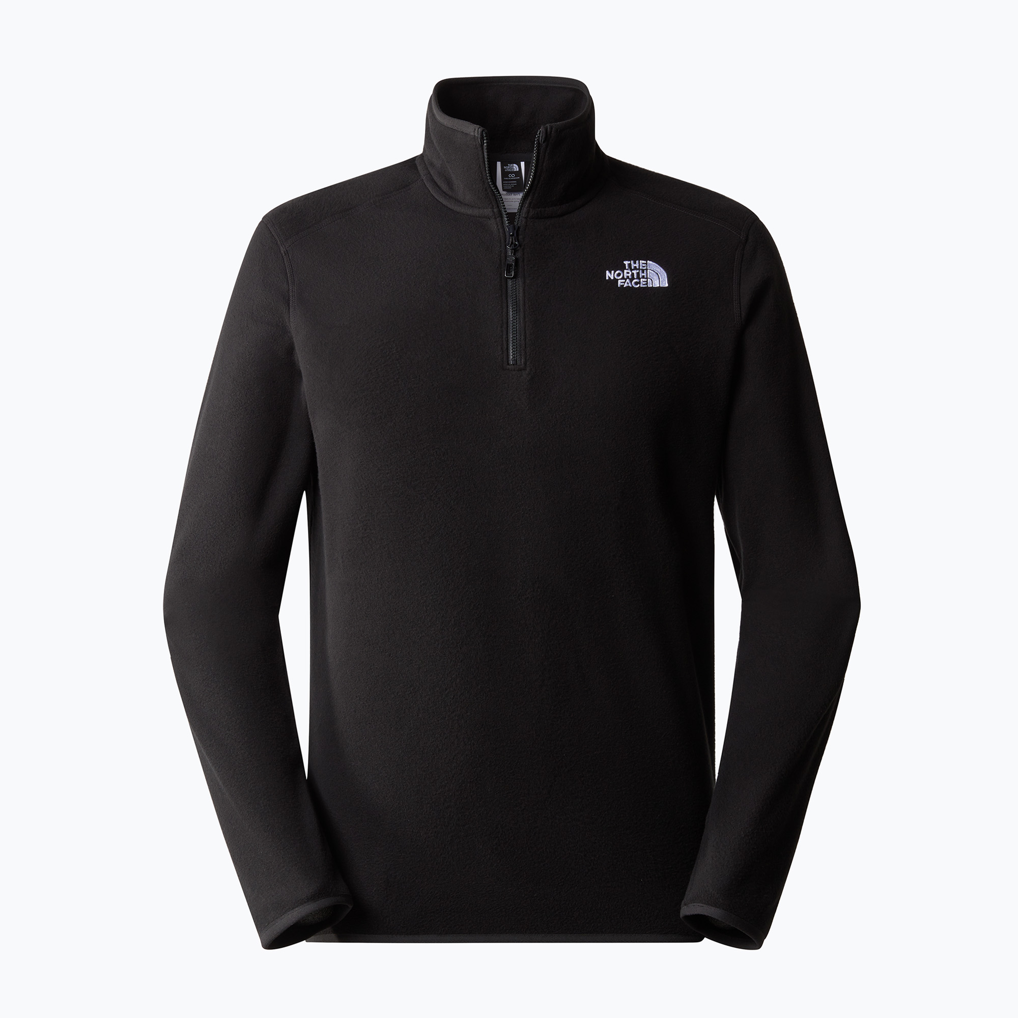 Bluza trekkingowa męska The North Face 100 Glacier 1/4 Zip black | WYSYŁKA W 24H | 30 DNI NA ZWROT