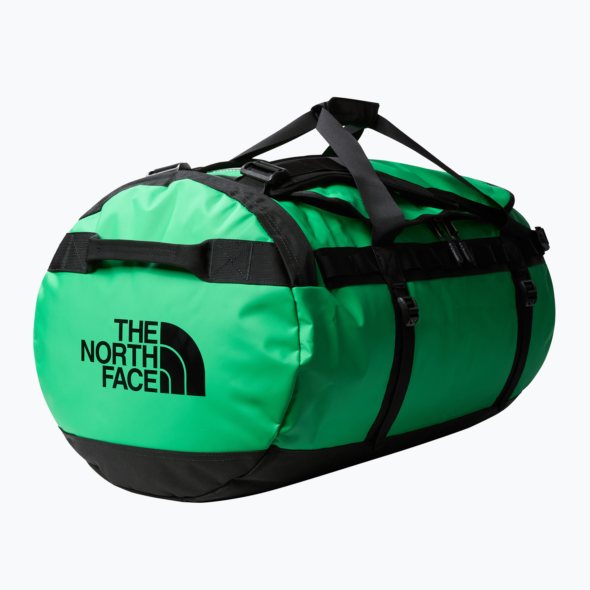 Torba podróżna The North Face Base Camp Duffel L 95 l optic emerald/black | WYSYŁKA W 24H | 30 DNI NA ZWROT