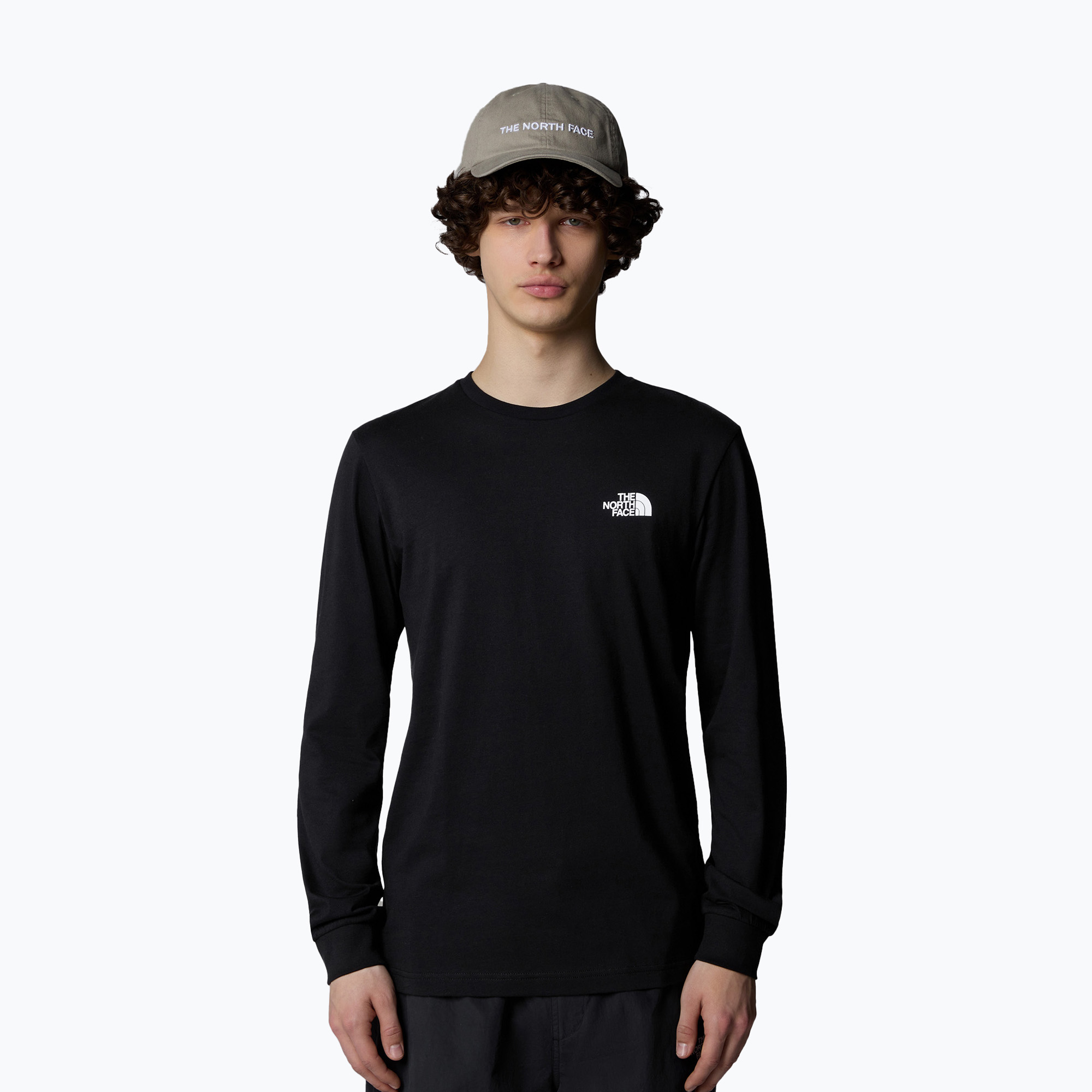 Longsleeve męski The North Face Box Nse Tee tnf black | WYSYŁKA W 24H | 30 DNI NA ZWROT