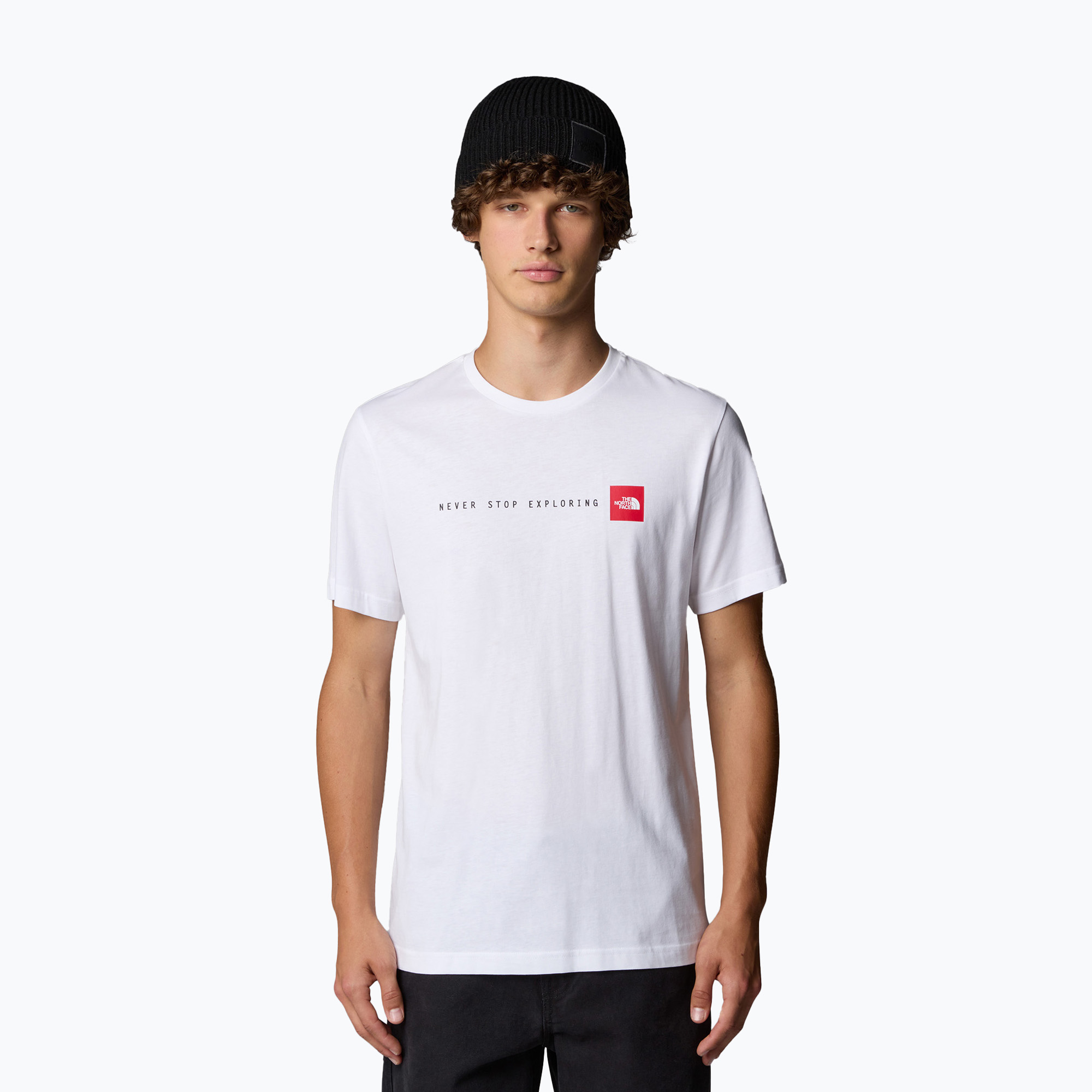 Koszulka męska The North Face Never Stop Exploring Tee tnf white | WYSYŁKA W 24H | 30 DNI NA ZWROT