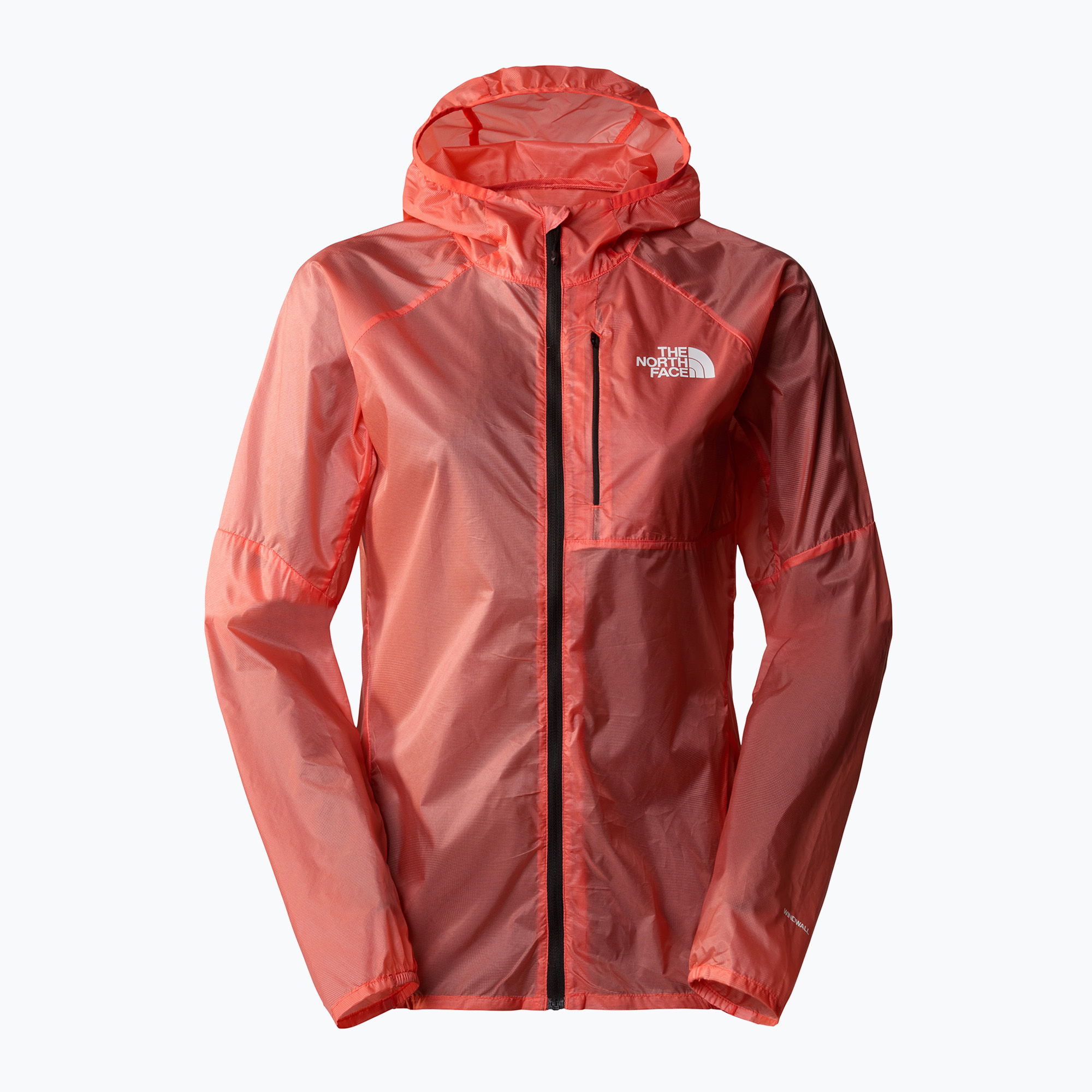 Kurtka przeciwwiatrowa damska The North Face Windstream Shell radiant orange/black | WYSYŁKA W 24H | 30 DNI NA ZWROT