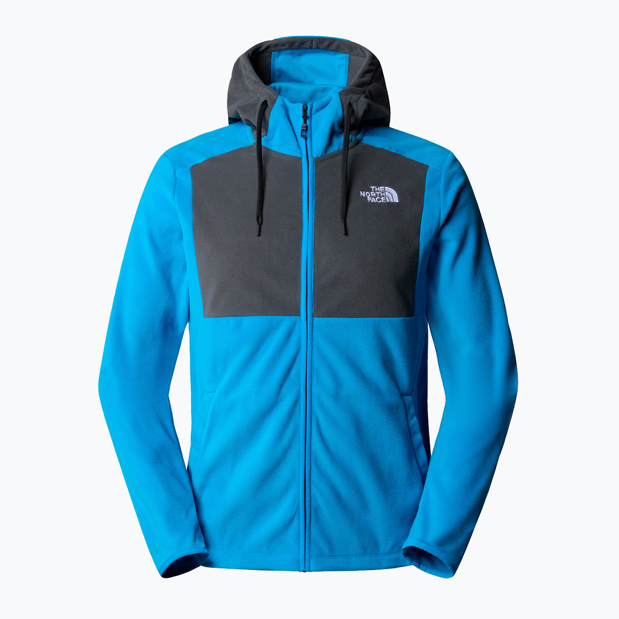 Bluza trekkingowa męska The North Face Homesafe Full Zip Fleece Hoodie smoked pearl/asphalt grey | WYSYŁKA W 24H | 30 DNI NA ZWROT