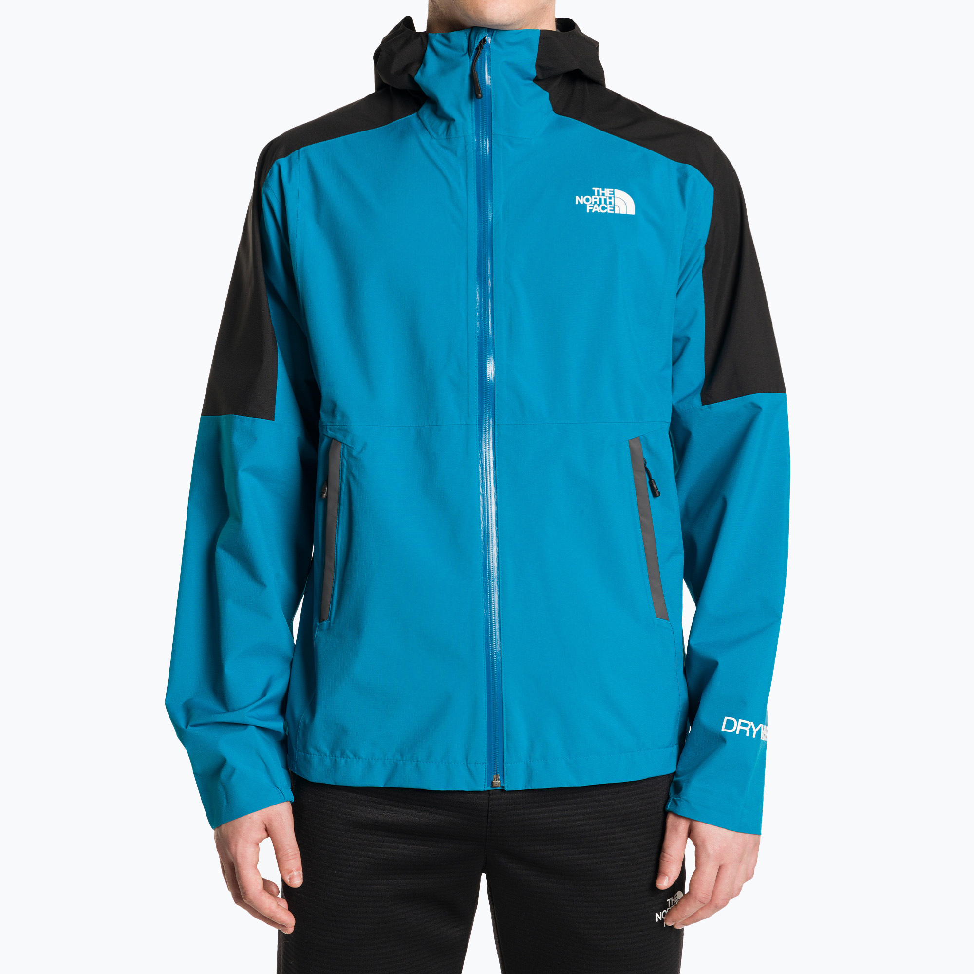 Kurtka przeciwdeszczowa męska The North Face Sheltered Creek 2.5 L adriatic blue/black | WYSYŁKA W 24H | 30 DNI NA ZWROT