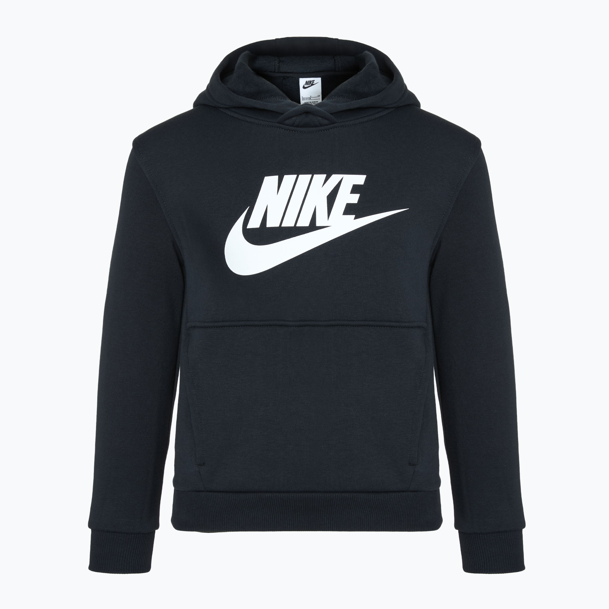 Bluza dziecięca Nike Club Fleece Hoodie black/ white | WYSYŁKA W 24H | 30 DNI NA ZWROT