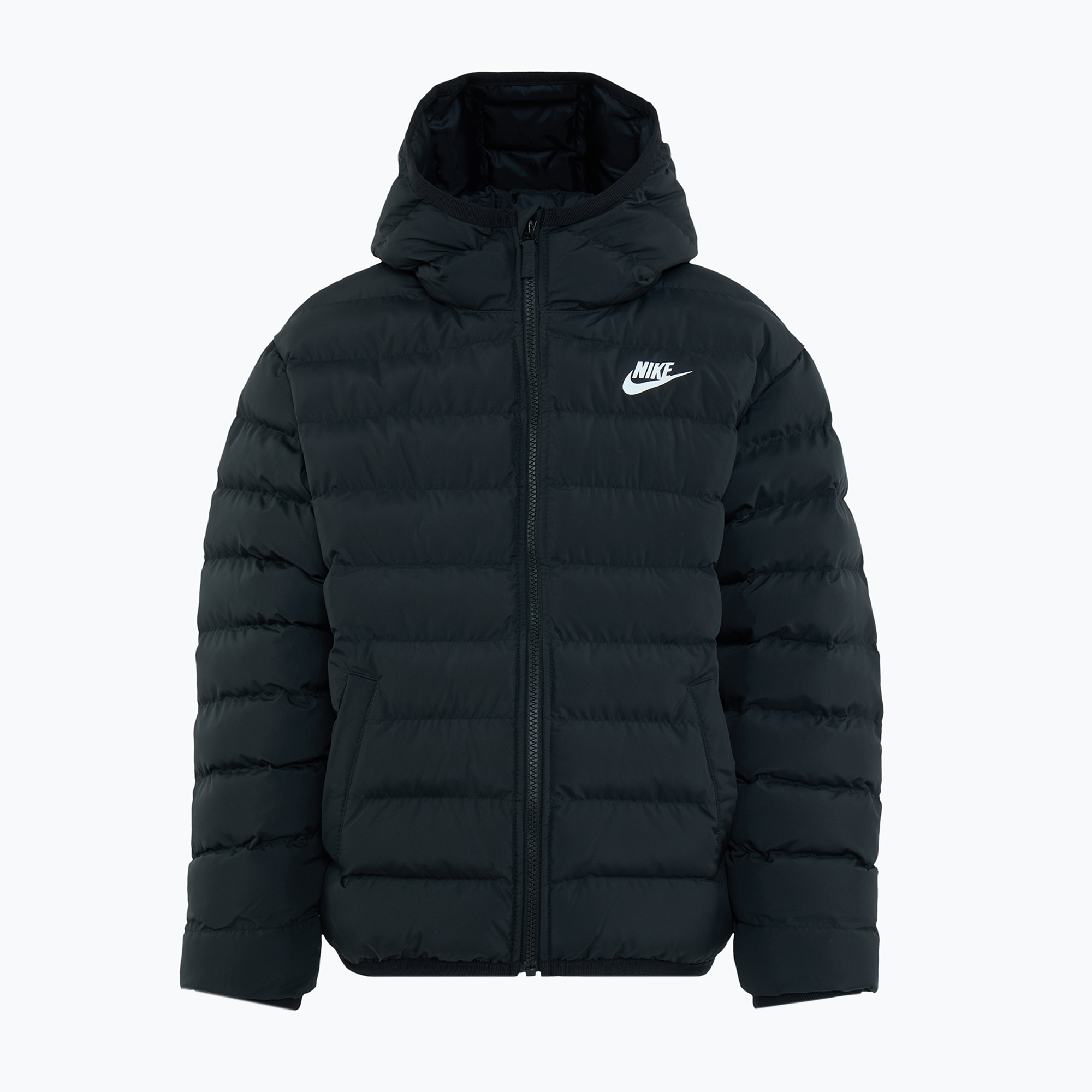 Kurtka ocieplana dziecięca Nike Sportswear Lightweight Synthetic Fill black/white | WYSYŁKA W 24H | 30 DNI NA ZWROT