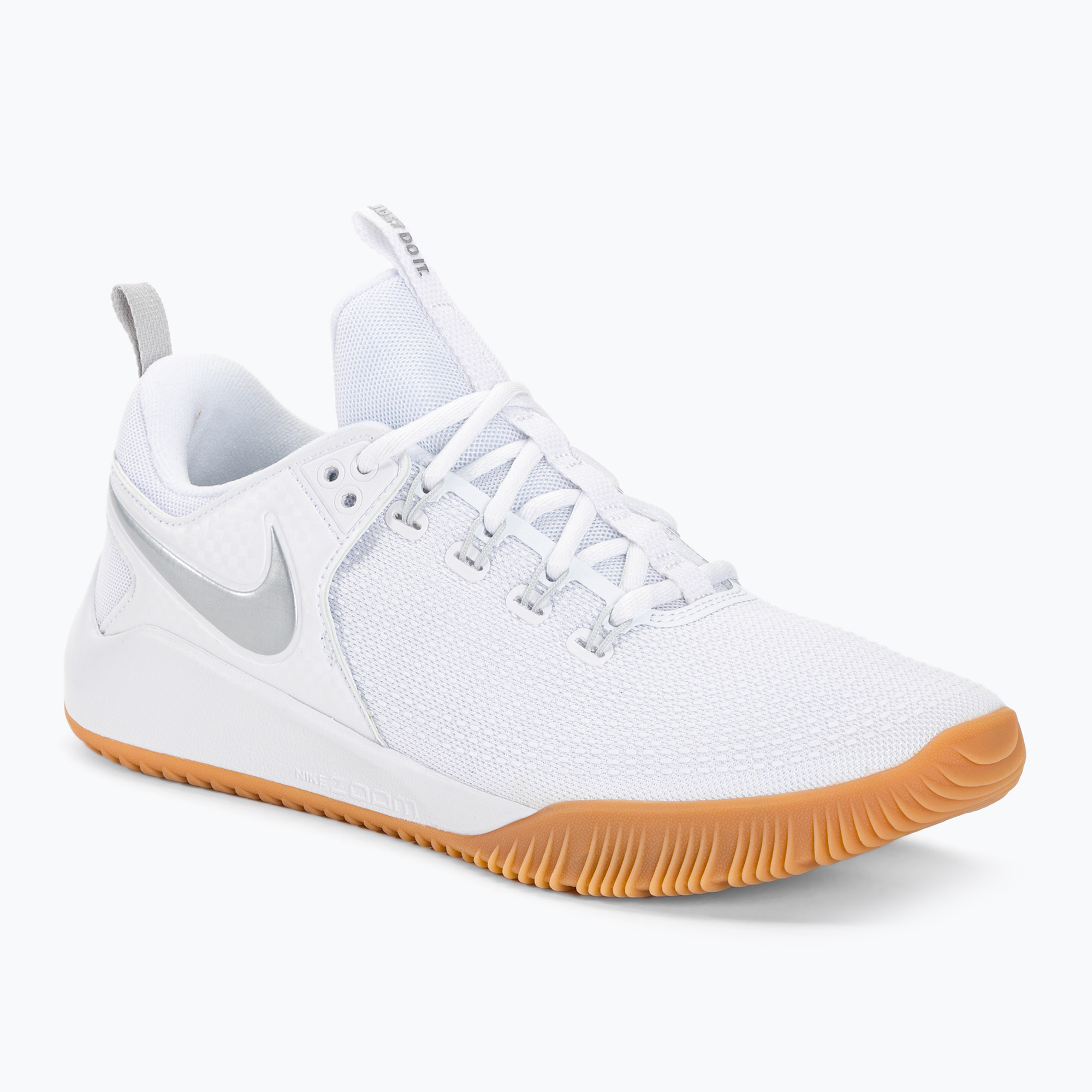 Buty do siatkówki Nike Air Zoom Hyperace 2 LE white/metalic silver white | WYSYŁKA W 24H | 30 DNI NA ZWROT