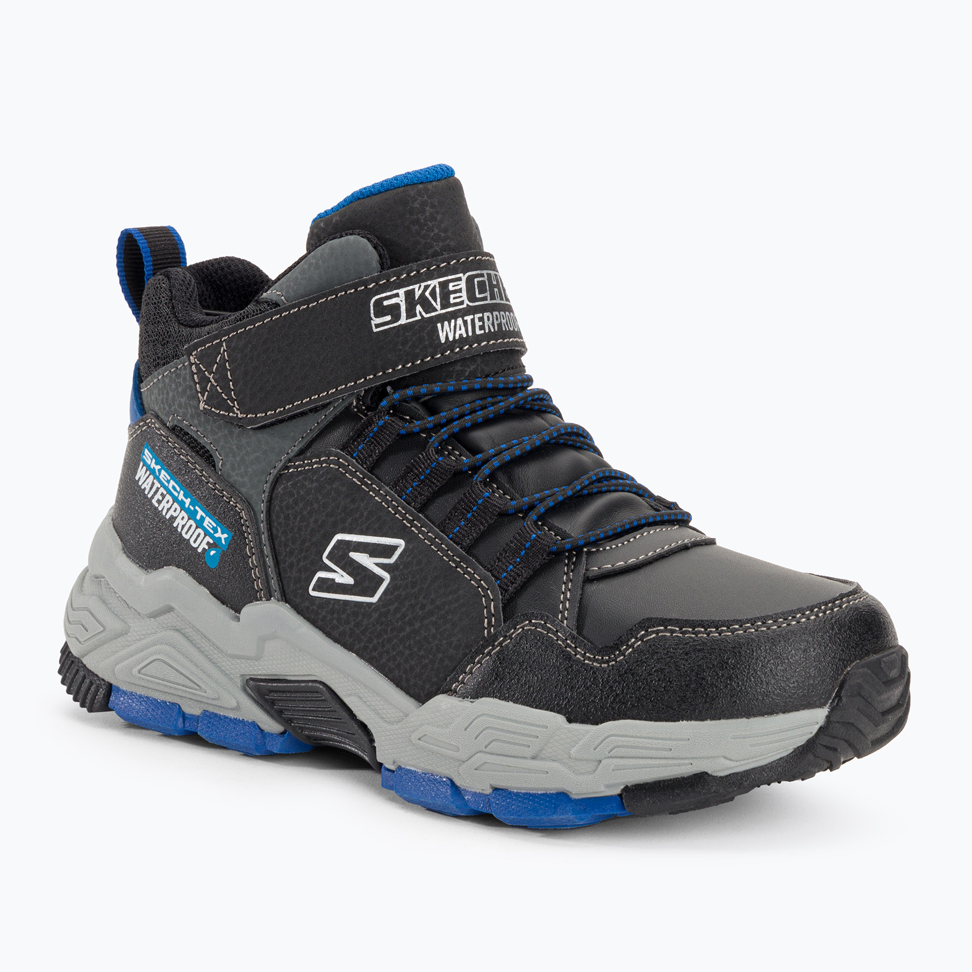 Buty dziecięce SKECHERS Drollix Venture Rush black/royal | WYSYŁKA W 24H | 30 DNI NA ZWROT