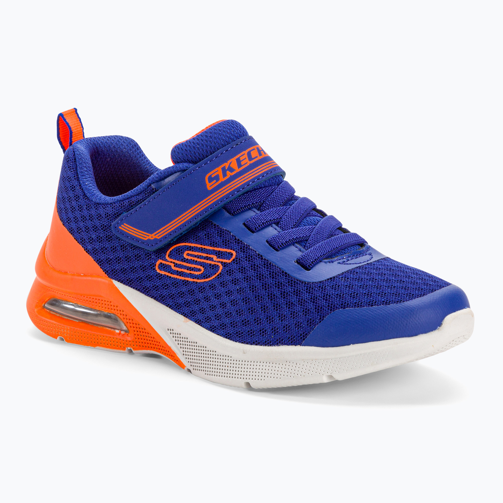 Buty dziecięce SKECHERS Microspec Max Gorvix royal/orange | WYSYŁKA W 24H | 30 DNI NA ZWROT