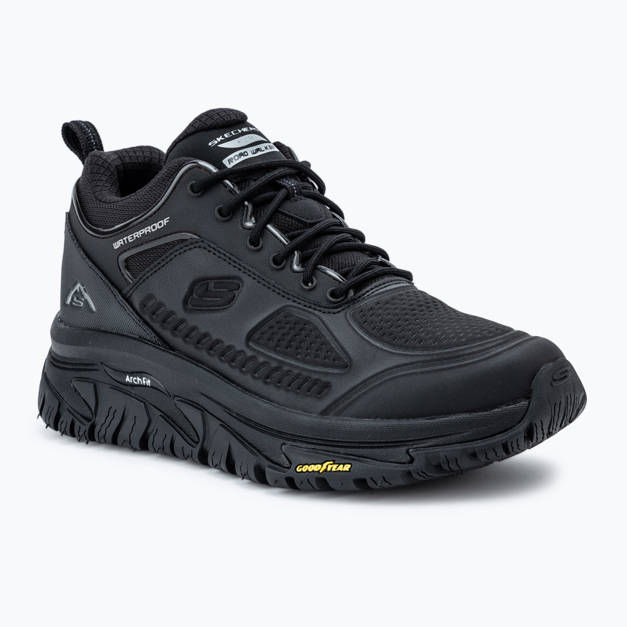 Buty męskie SKECHERS Arch Fit Road Walker Pyles Peak black | WYSYŁKA W 24H | 30 DNI NA ZWROT