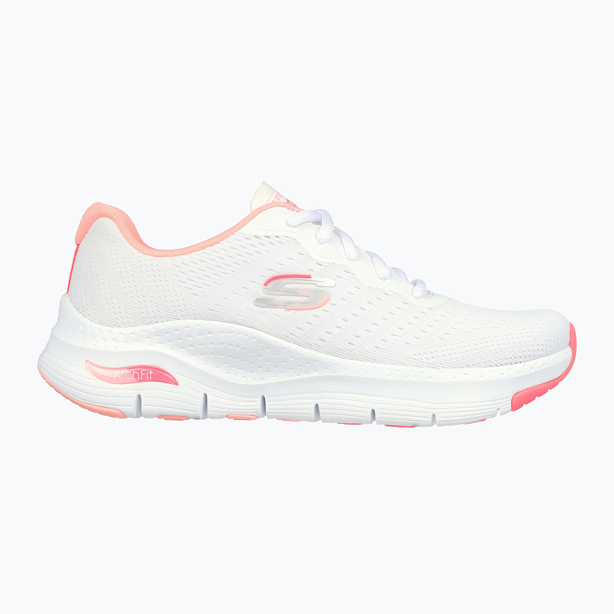Buty damskie SKECHERS Arch Fit Infinity Cool white/pink 