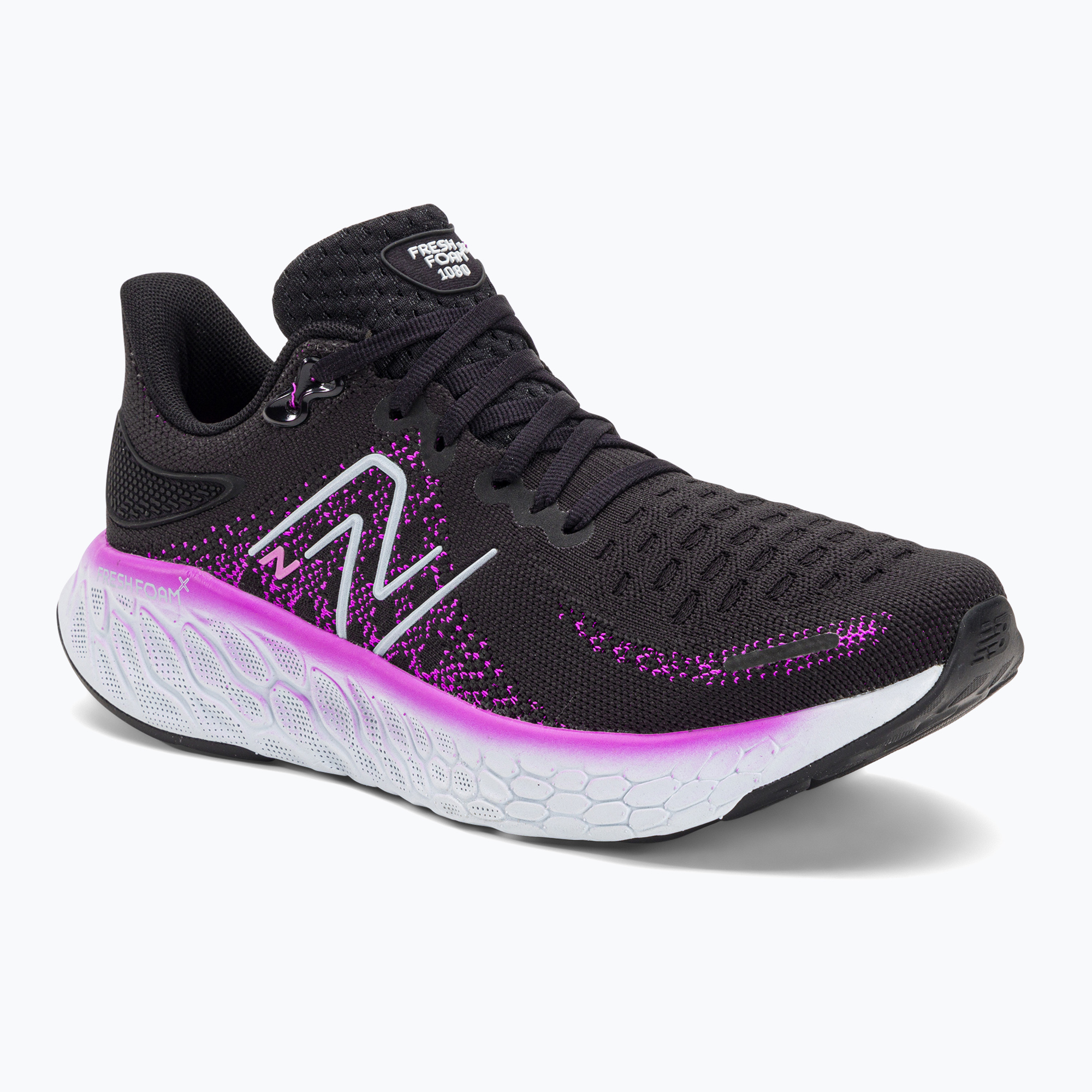 Buty do biegania damskie New Balance Fresh Foam X 1080 v12 black/purple | WYSYŁKA W 24H | 30 DNI NA ZWROT