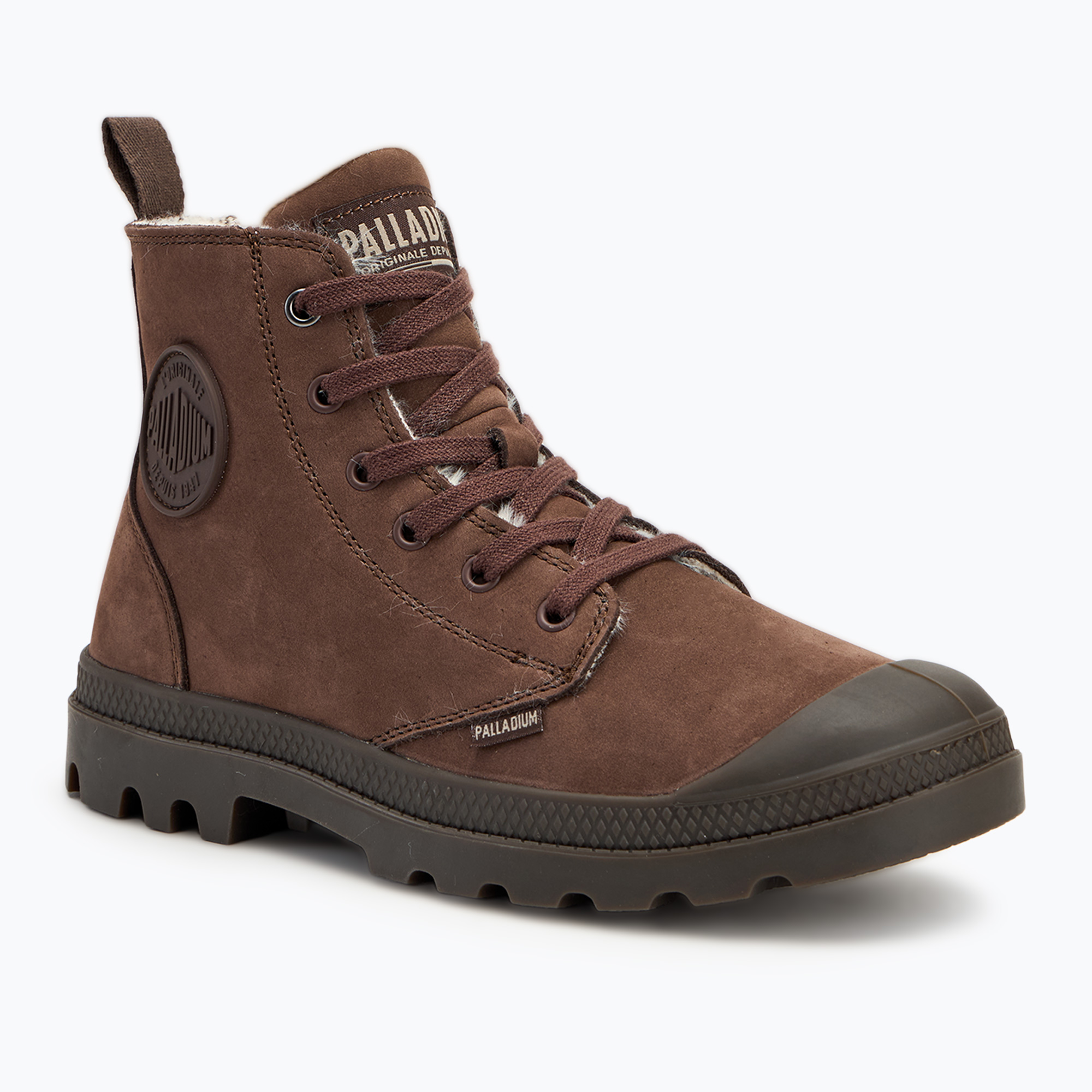 Buty męskie Palladium Pampa HI ZIP WL yak brown | WYSYŁKA W 24H | 30 DNI NA ZWROT