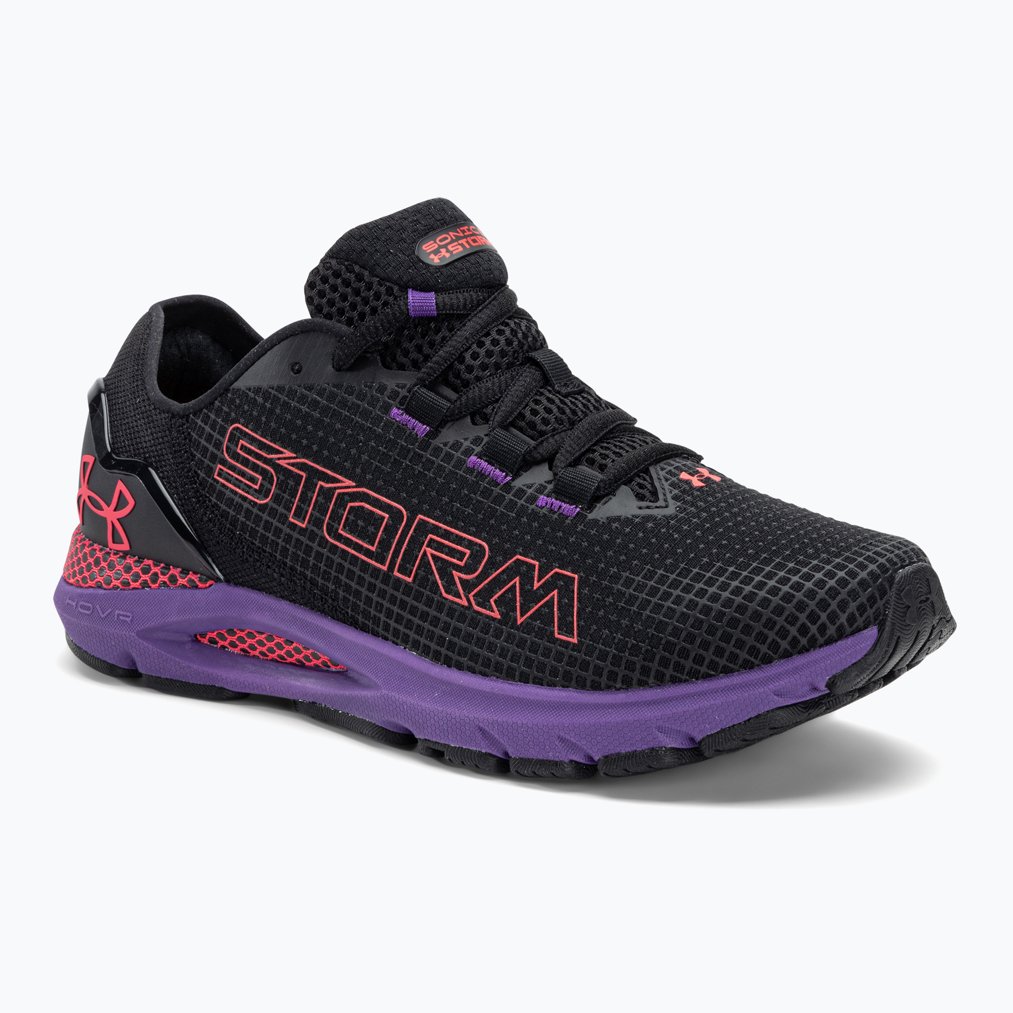 Buty do biegania damskie Under Armour Hovr Sonic 6 Storm black/metro purple/black | WYSYŁKA W 24H | 30 DNI NA ZWROT