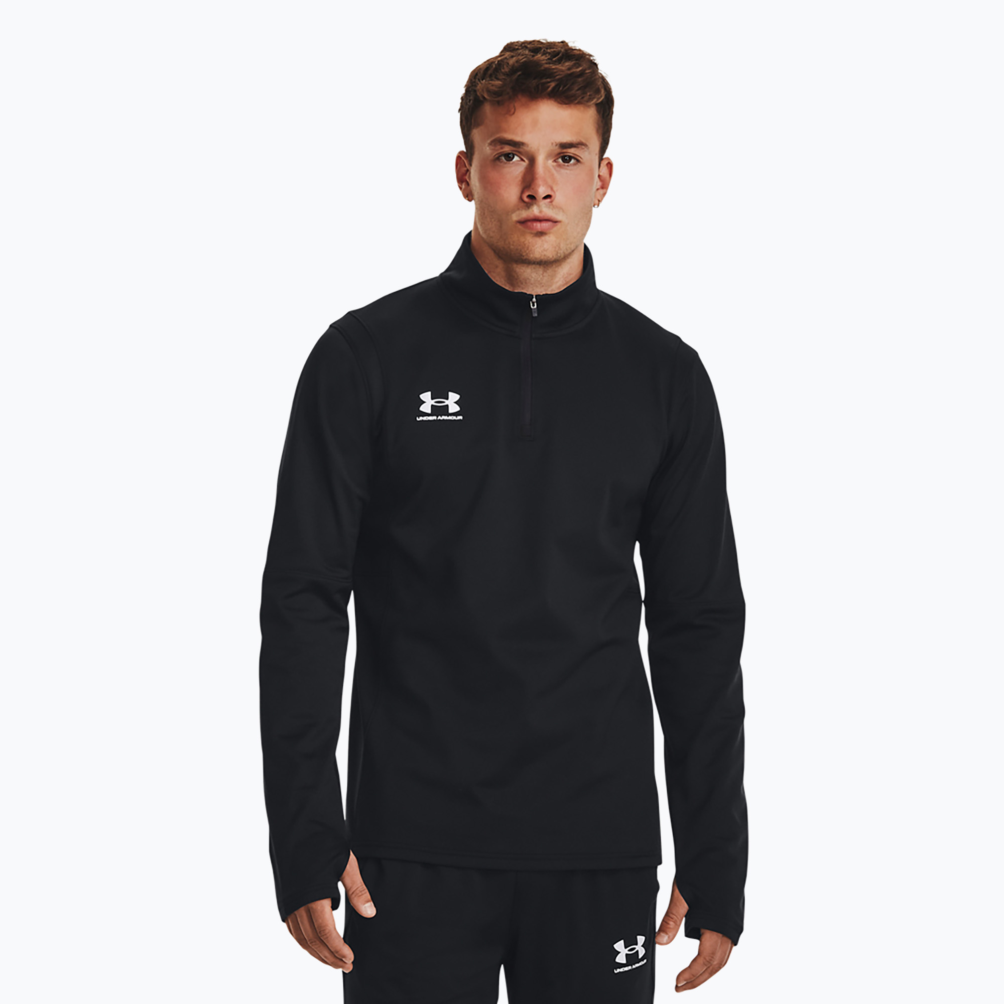 Bluza piłkarska męska Under Armour Challenger Midlayer black / white | WYSYŁKA W 24H | 30 DNI NA ZWROT