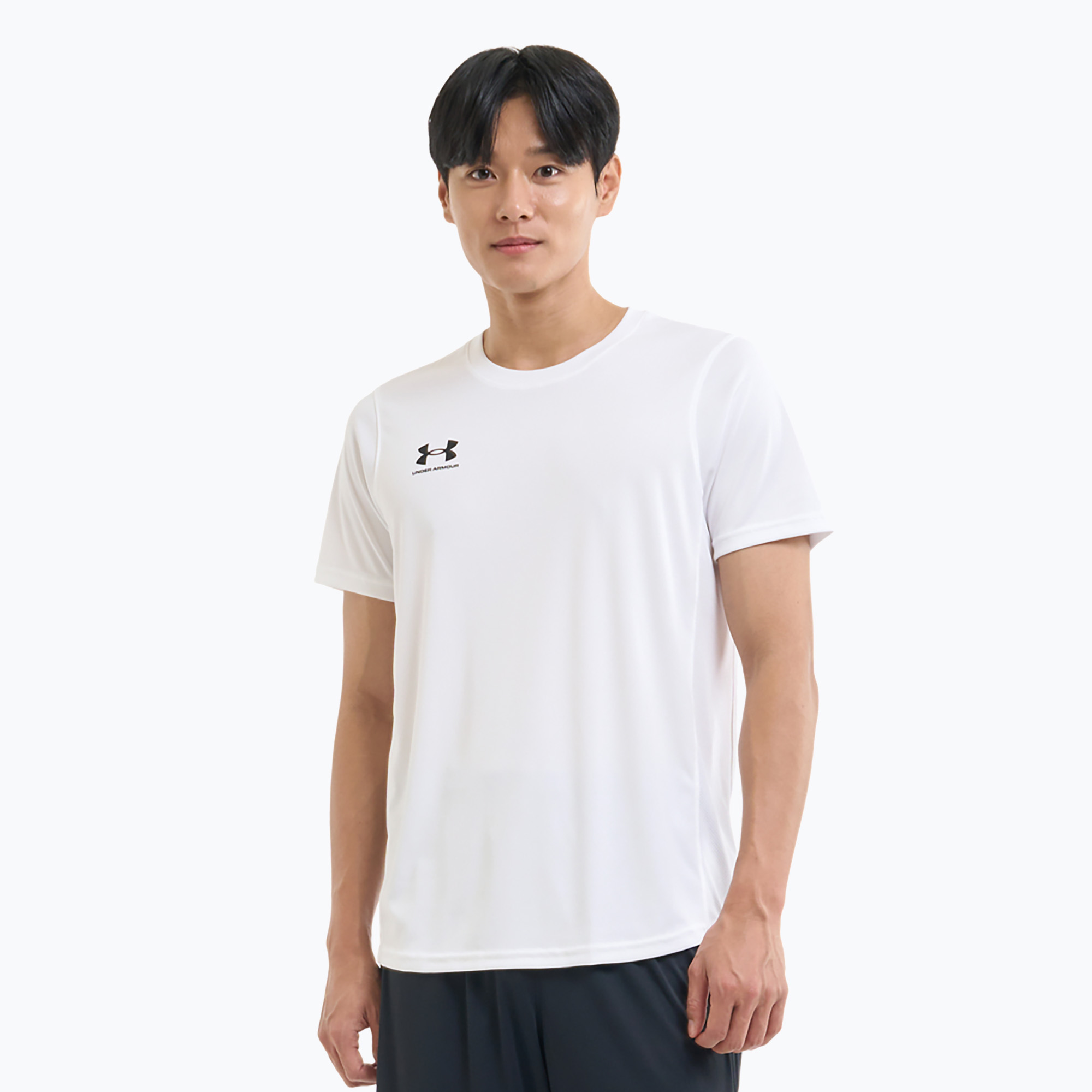 Koszulka piłkarska męska Under Armour Challenger Train white/black | WYSYŁKA W 24H | 30 DNI NA ZWROT