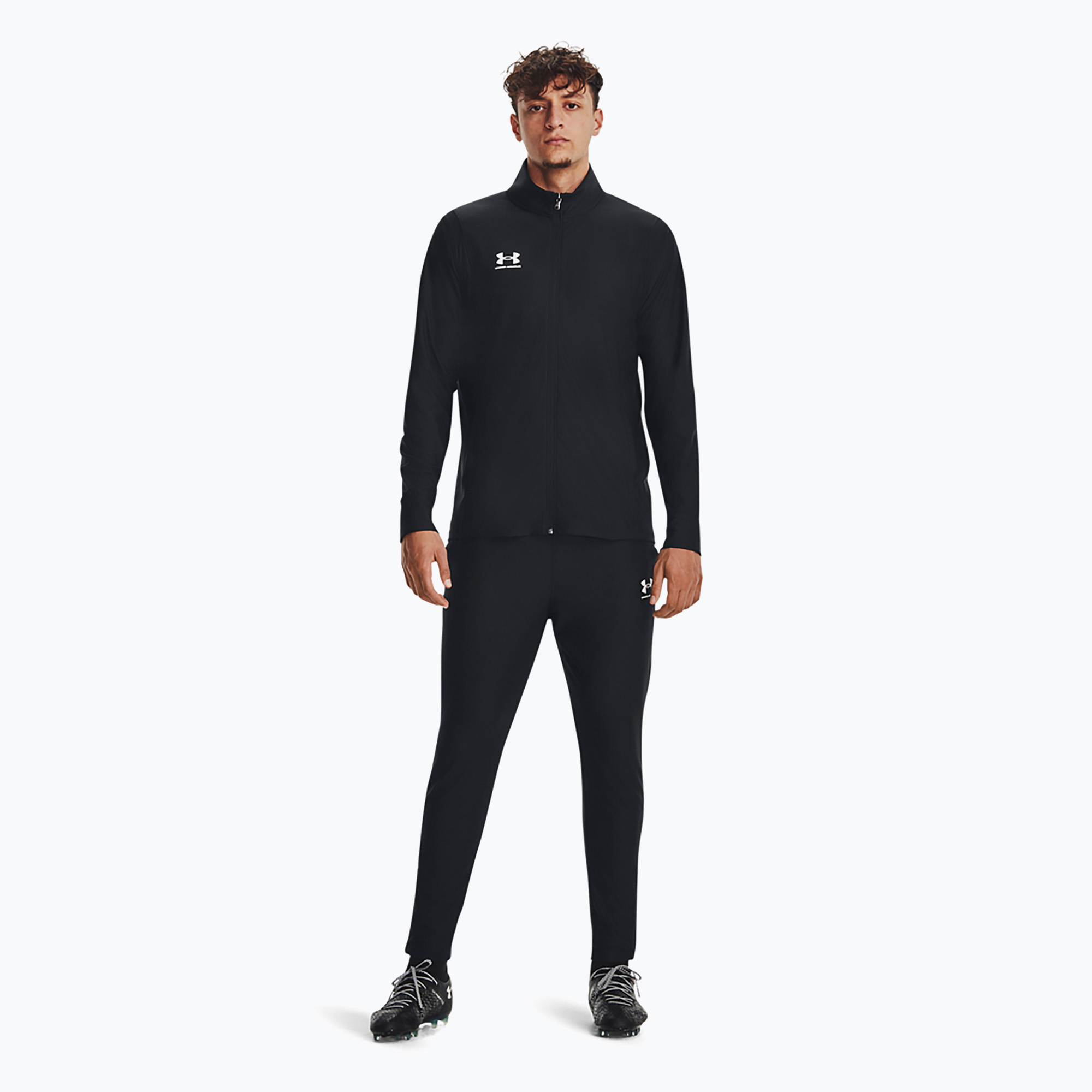 Zestaw piłkarski męski Under Armour Challenger Tracksuit black/white | WYSYŁKA W 24H | 30 DNI NA ZWROT