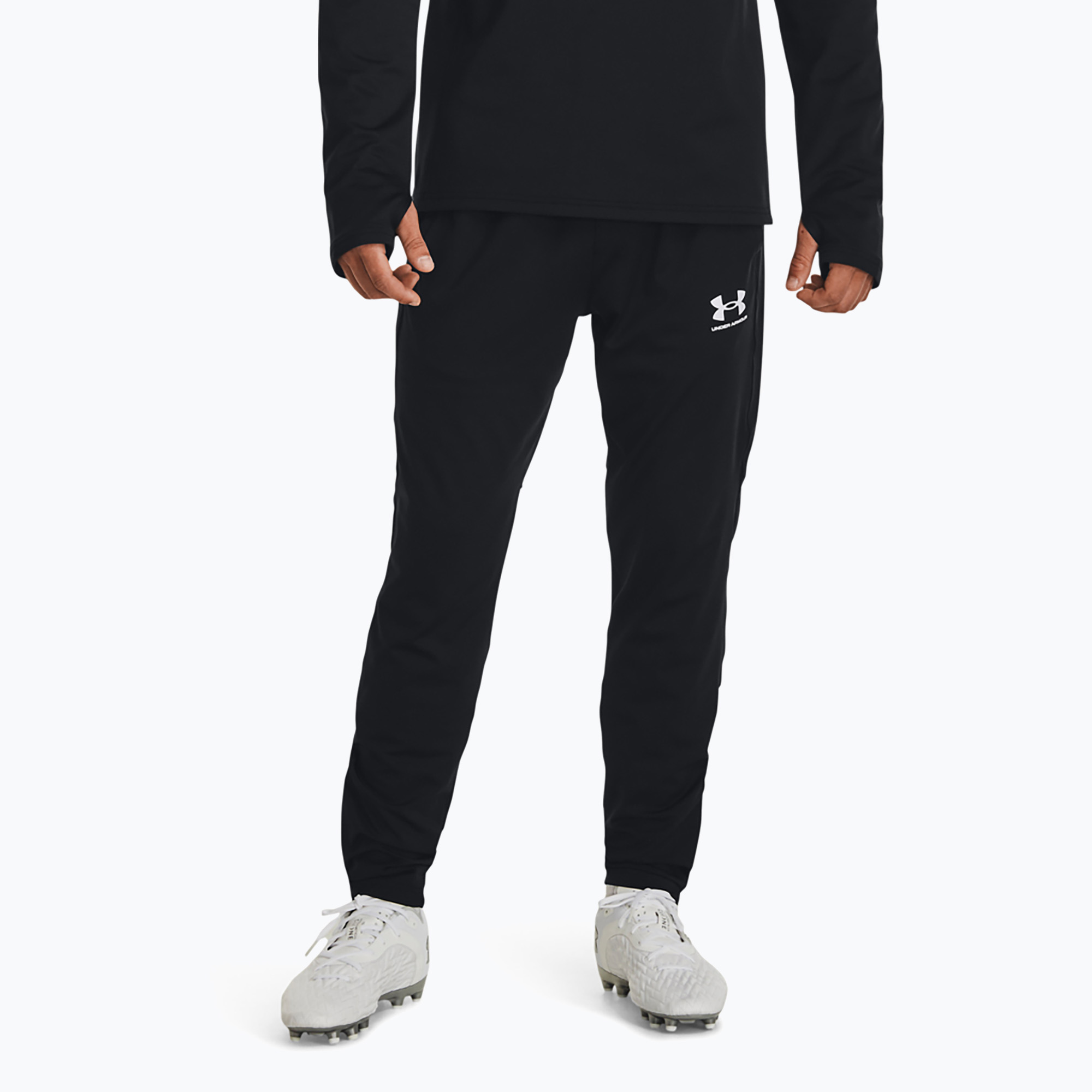 Spodnie piłkarskie męskie Under Armour Challenger Train black / white | WYSYŁKA W 24H | 30 DNI NA ZWROT