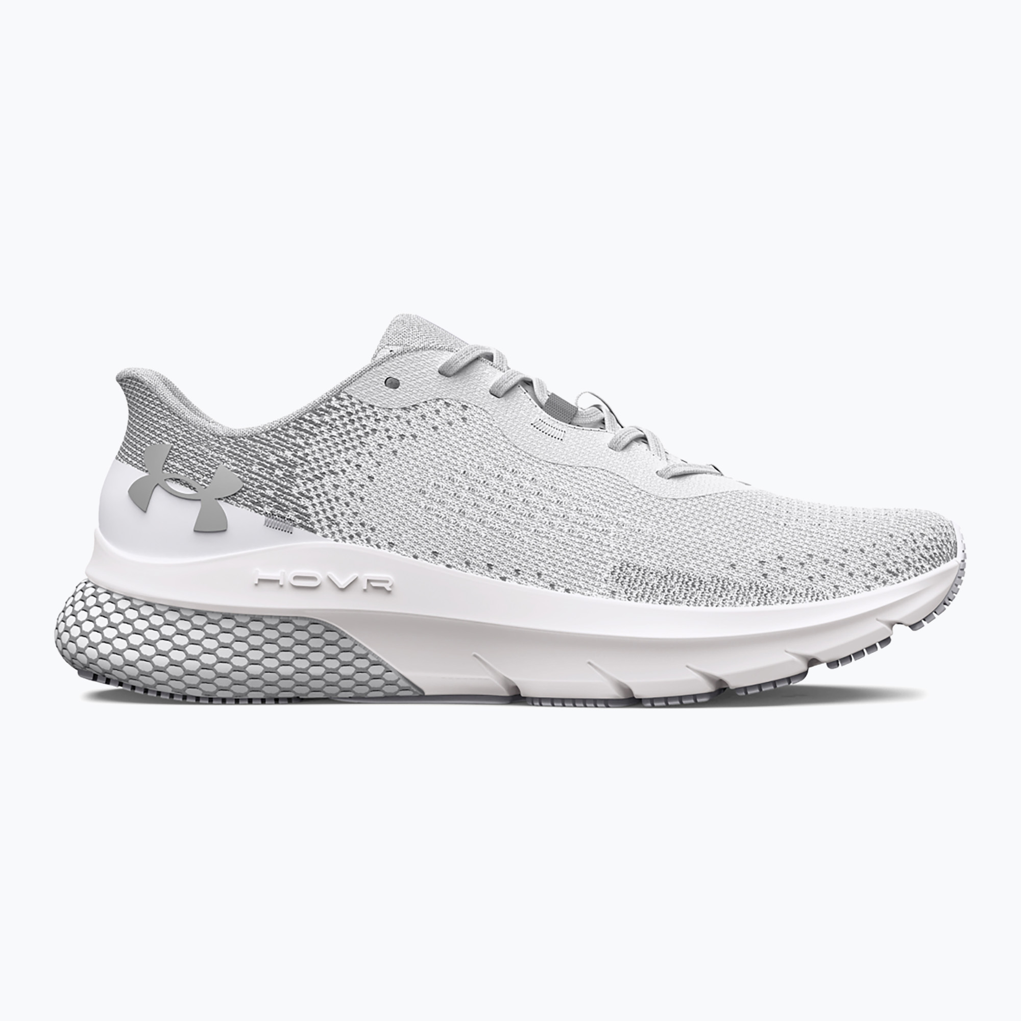 Buty do biegania damskie Under Armour Hovr Turbulence 2 white/white/metallic silver | WYSYŁKA W 24H | 30 DNI NA ZWROT