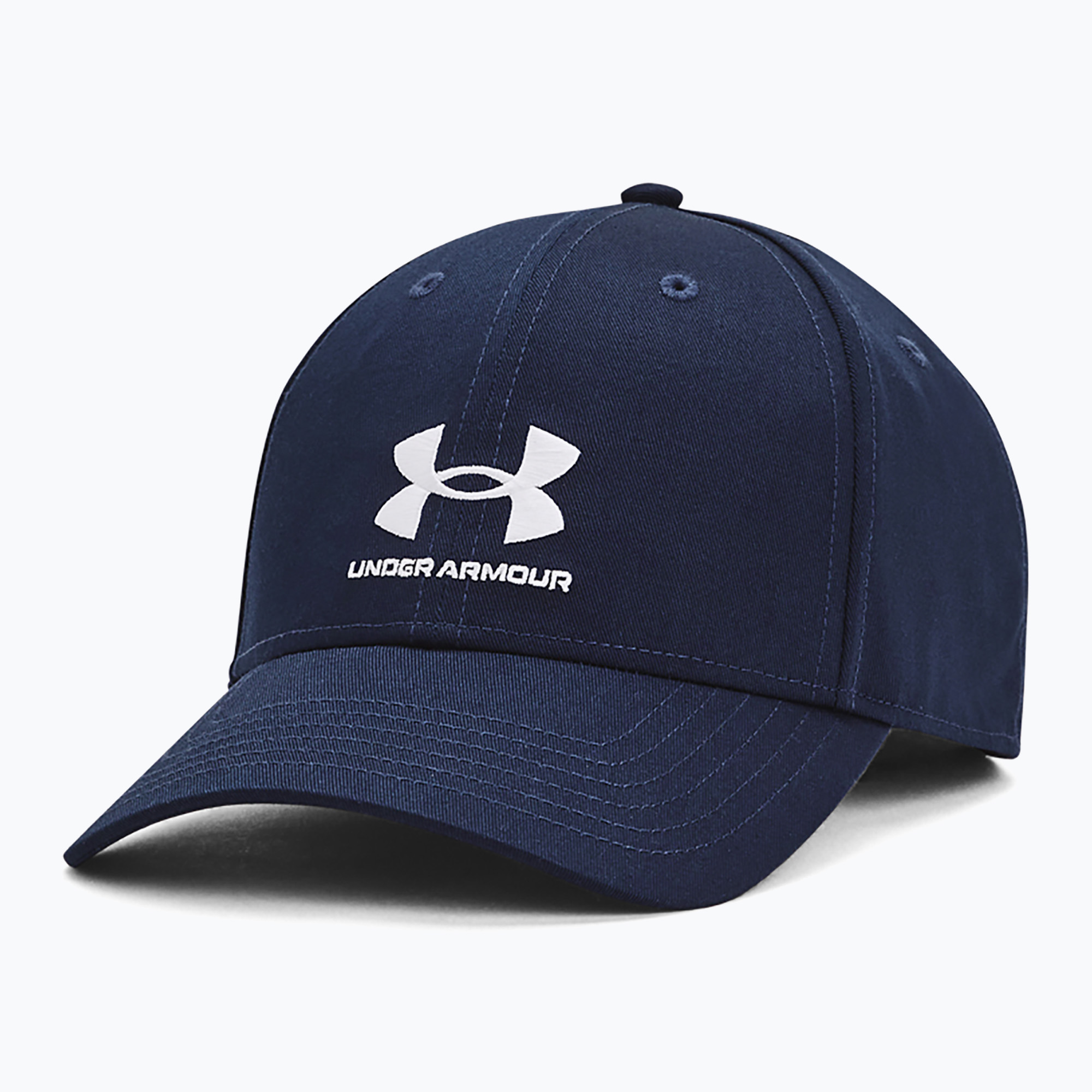 Czapka z daszkiem męska Under Armour Branded Lockup Adj midnight navy/white | WYSYŁKA W 24H | 30 DNI NA ZWROT