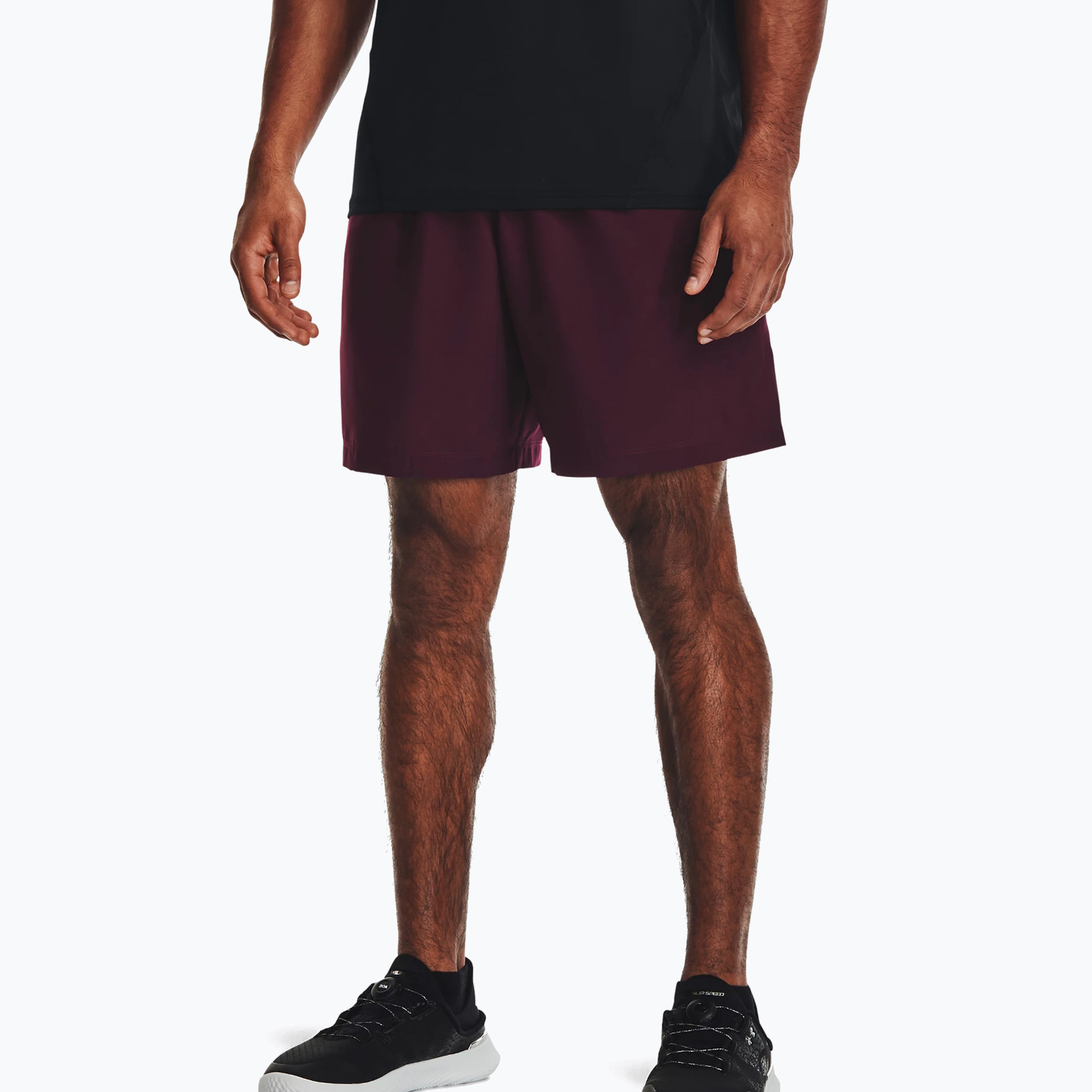 Spodenki treningowe męskie Under Armour Woven Graphic dark maroon/beta | WYSYŁKA W 24H | 30 DNI NA ZWROT