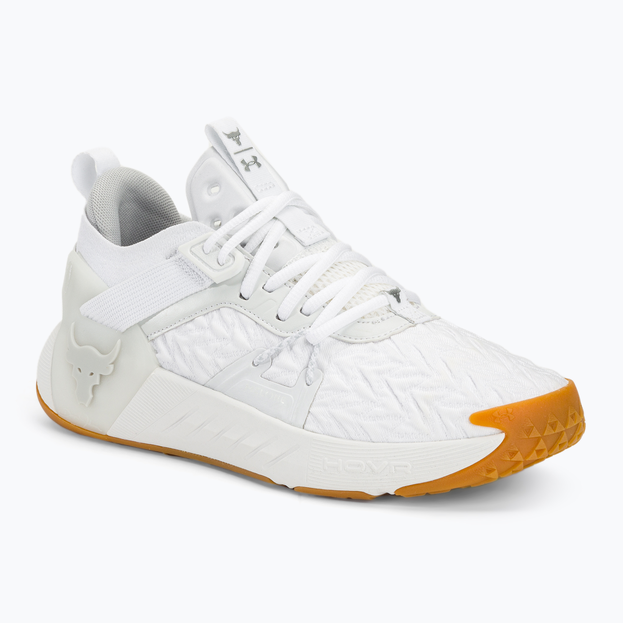 Buty treningowe męskie Under Armour Project Rock 6 white/white/halo gray | WYSYŁKA W 24H | 30 DNI NA ZWROT